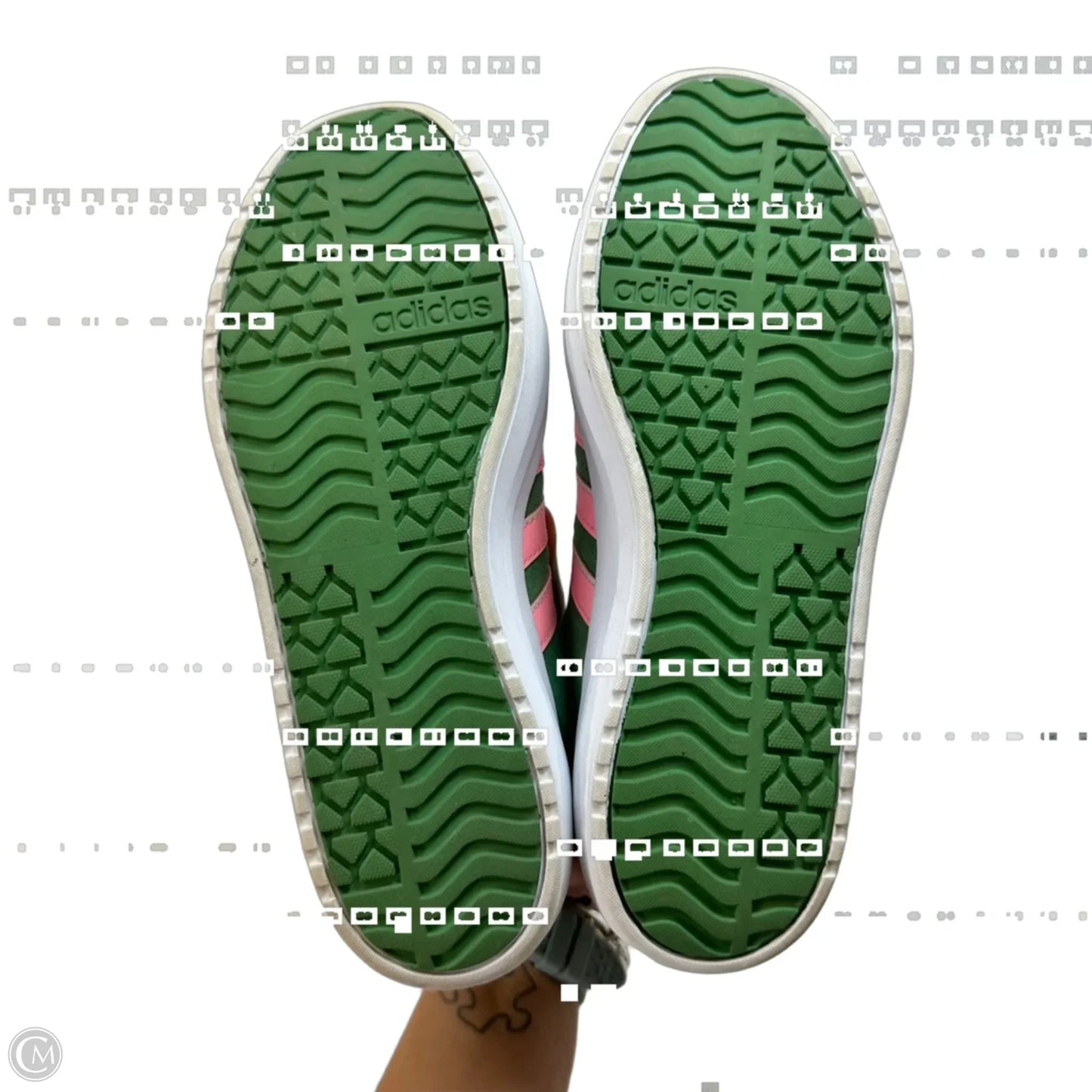 Shoes Sneakers By Adidas In Green, Size: 7.5