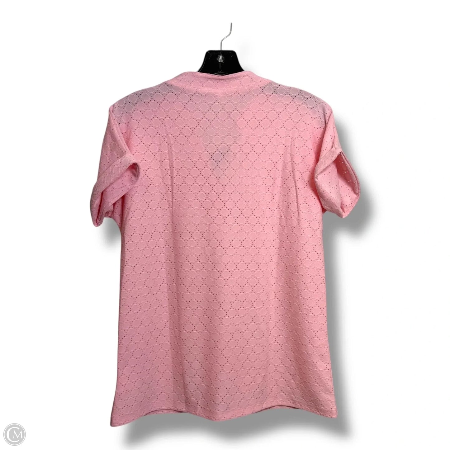 Top Short Sleeve By Clothes Mentor In Pink, Size: S