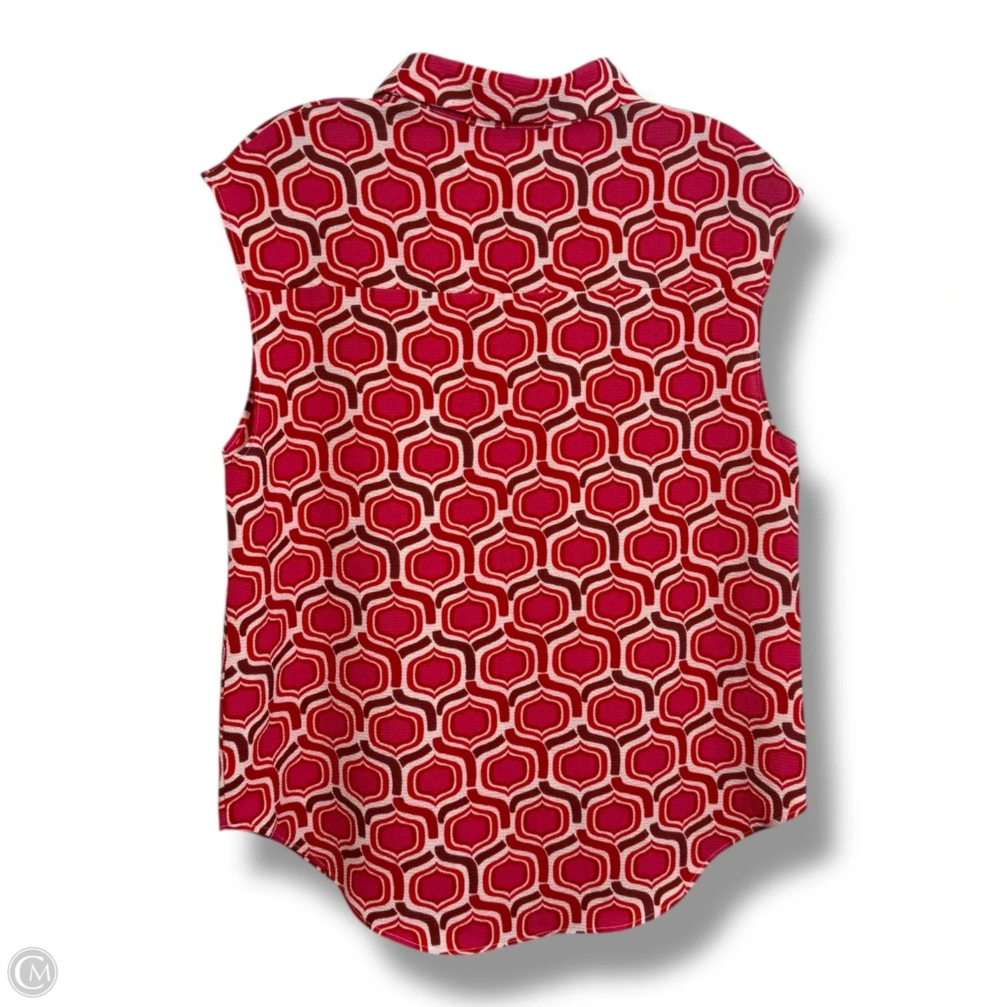 Top Sleeveless By Mng In Multi-colored, Size: S