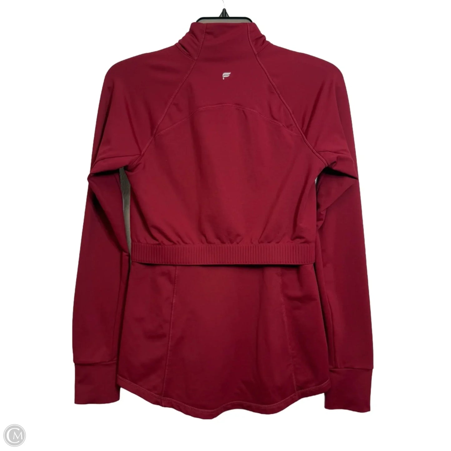 Athletic Jacket By Fabletics In Red, Size: S