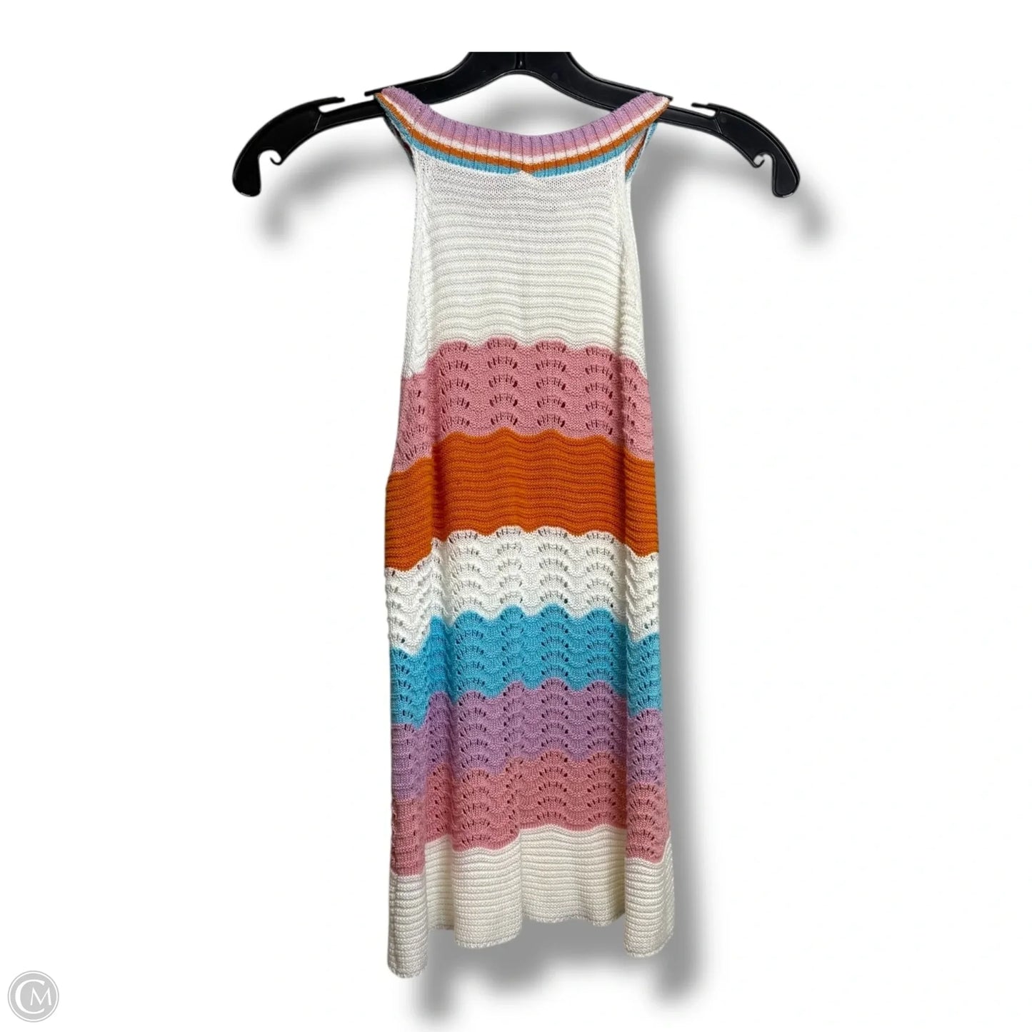 Top Sleeveless Basic By Clothes Mentor In Multi-colored, Size: L