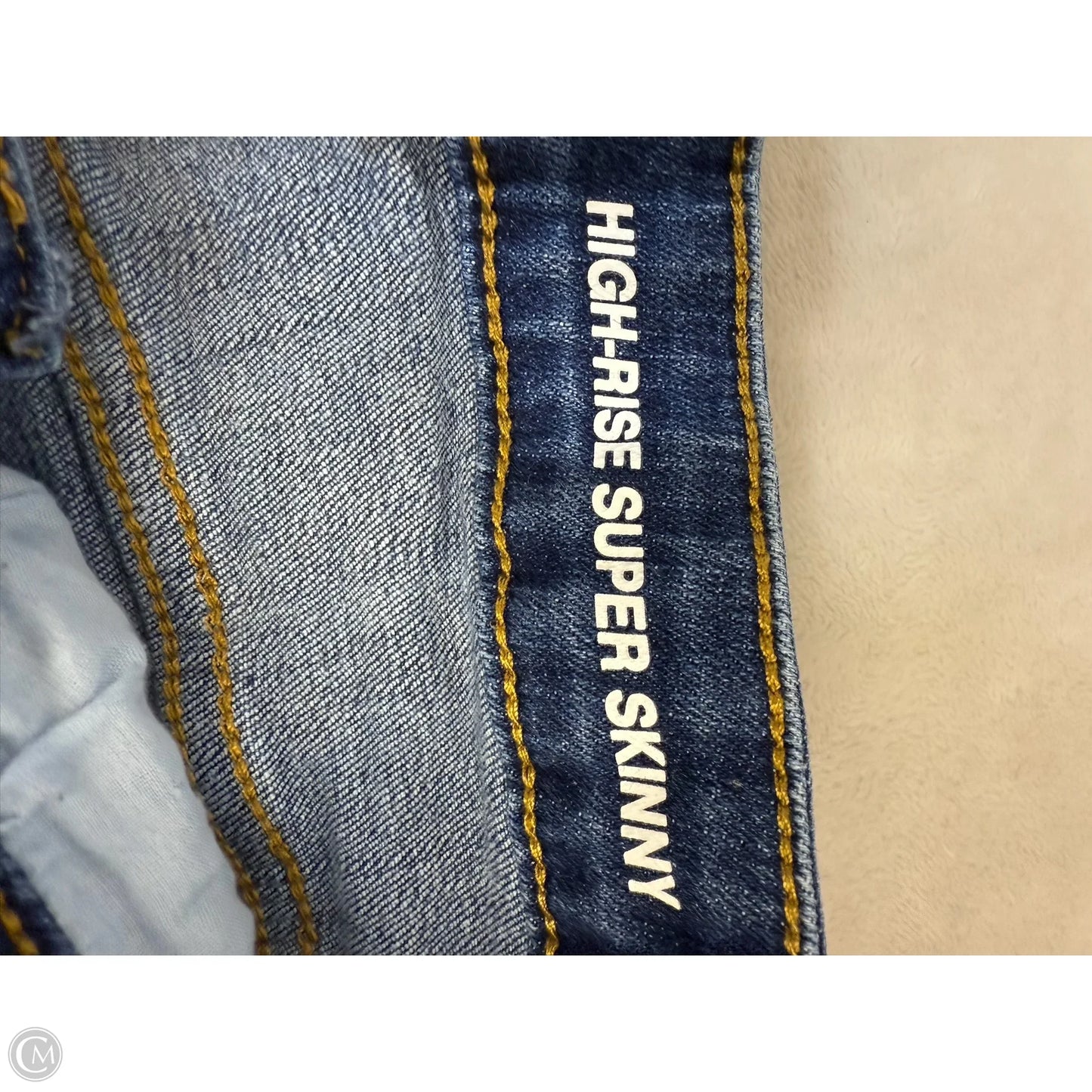 Jeans Skinny By New York And Co In Blue Denim, Size: 10