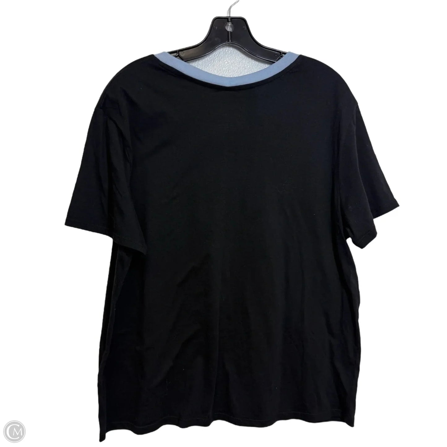 Top Short Sleeve Basic By Clothes Mentor In Black, Size: Xl