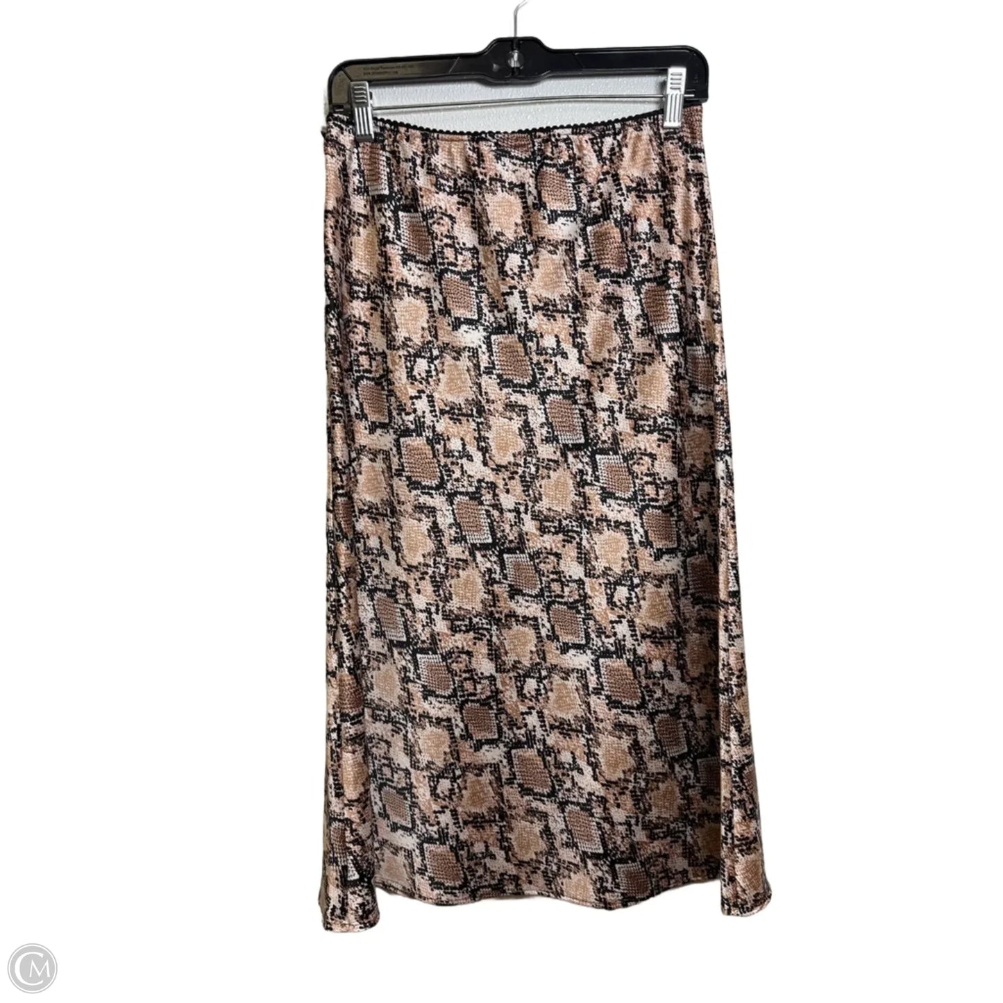 Skirt Midi By Peyton Jensen In Brown, Size: M