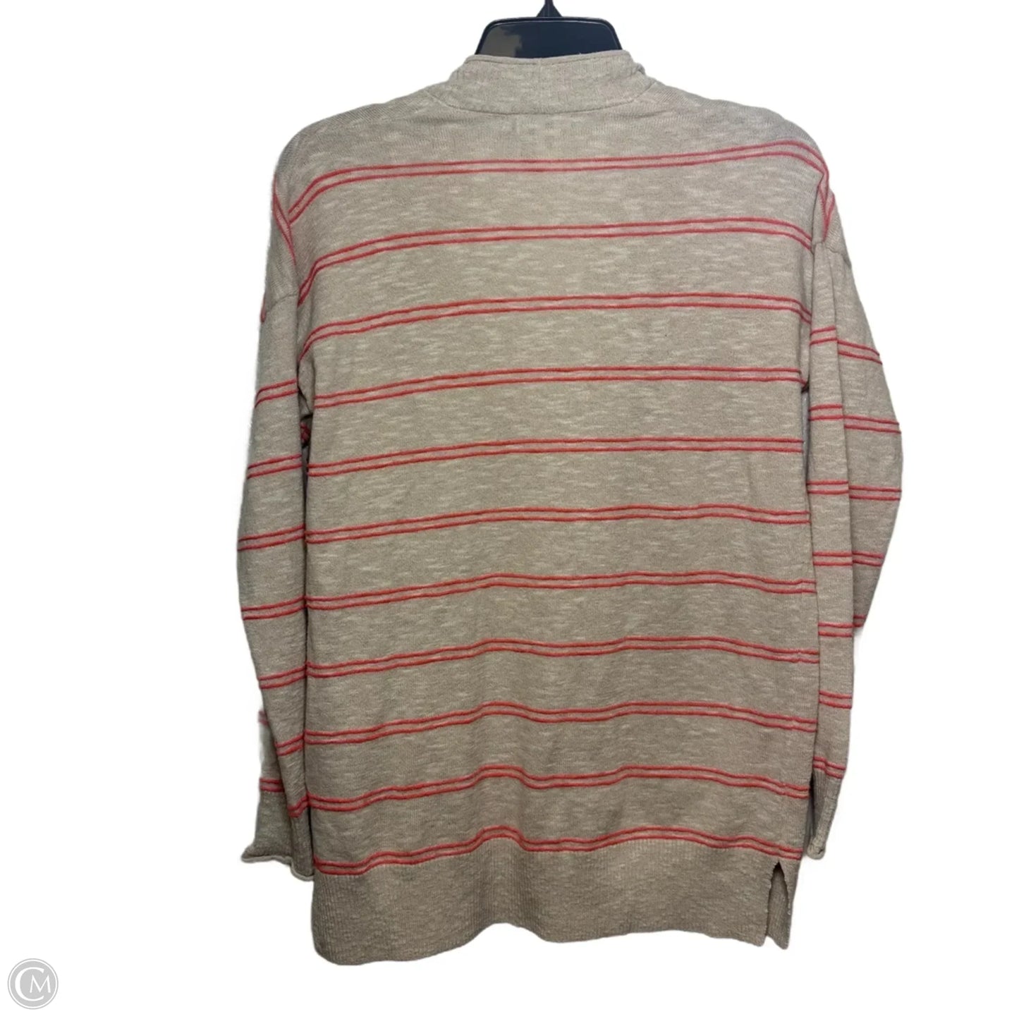Cardigan By Madewell In Orange & Tan, Size: Xs