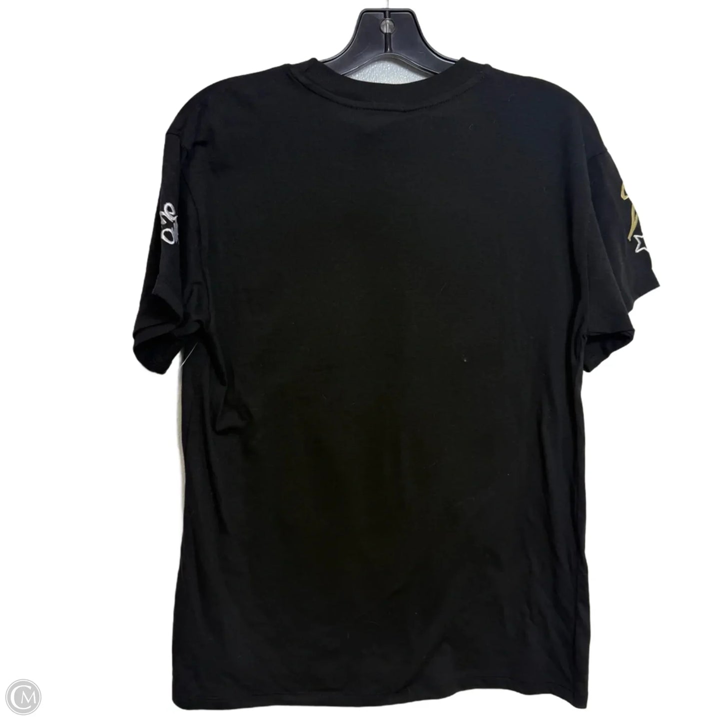 Top Short Sleeve Basic By Disney In Black, Size: Xs