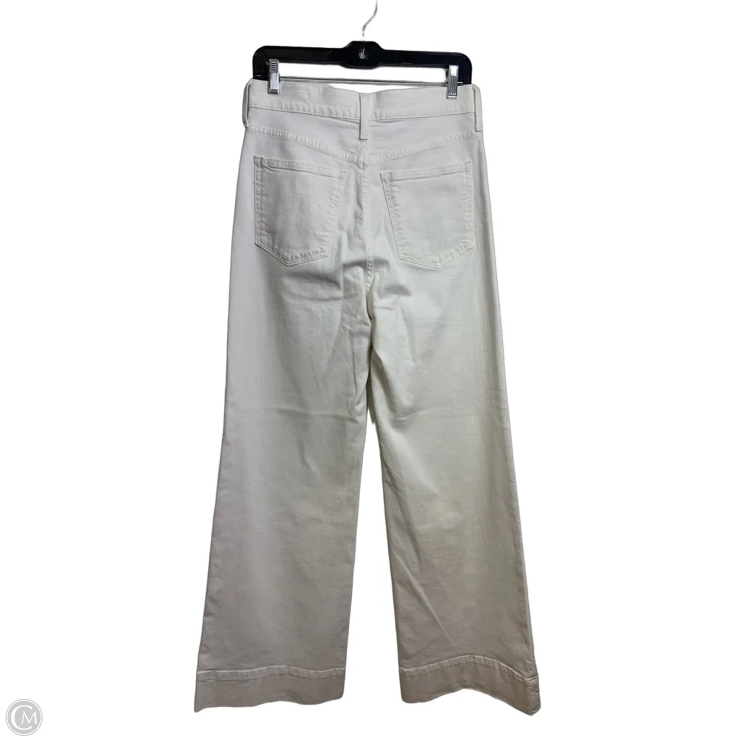 Jeans Wide Leg By J. Crew In White, Size: 4