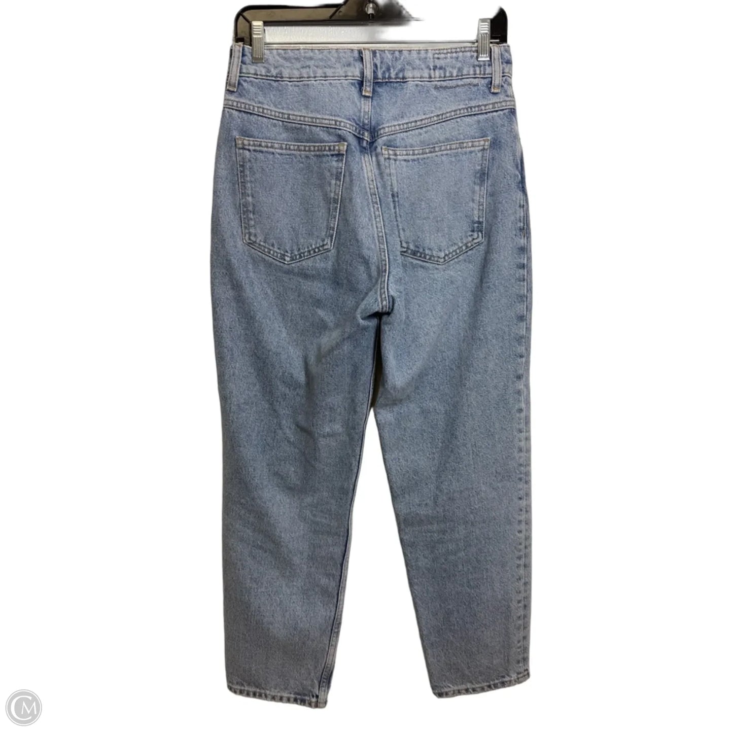 Jeans Straight By Mng In Blue Denim, Size: 4