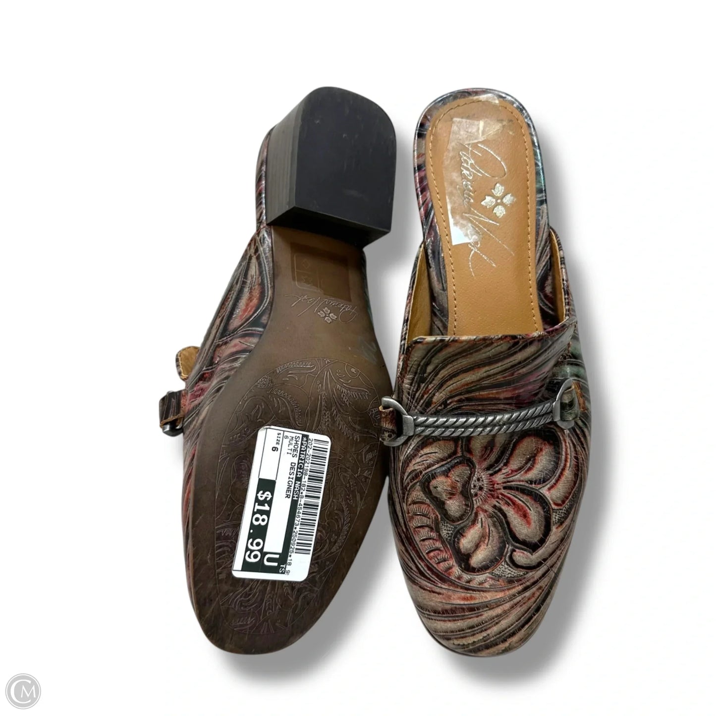Shoes Designer By Patricia Nash In Multi-colored, Size: 6