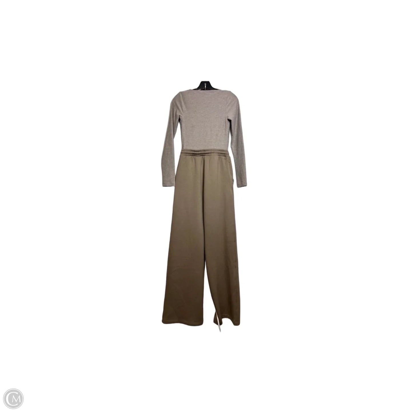 Jumpsuit By Ypb In Taupe, Size: Xs