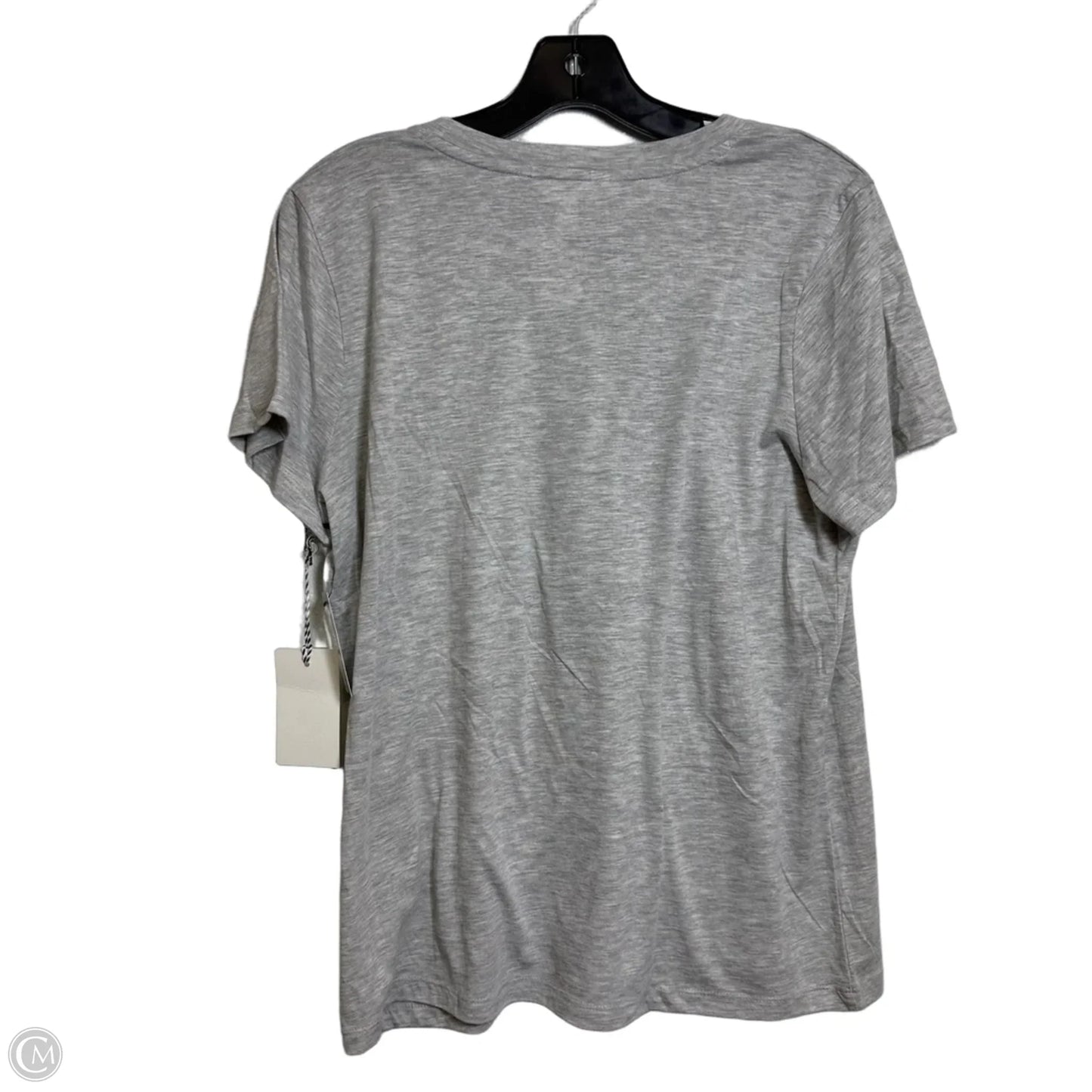 Top Short Sleeve Basic By 1901 In Grey, Size: Xl