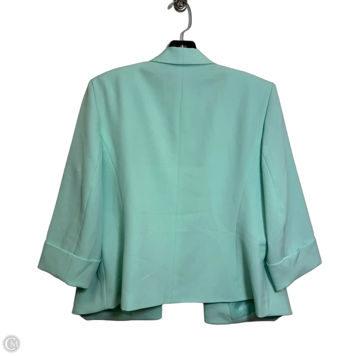 Blazer By Black Label In Aqua, Size: 14