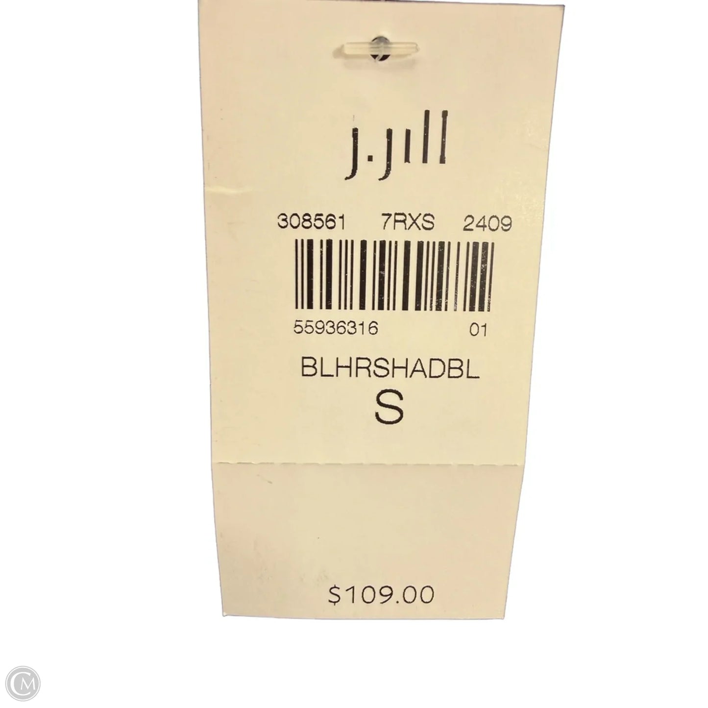 Dress Casual Midi By J. Jill In Blue, Size: S