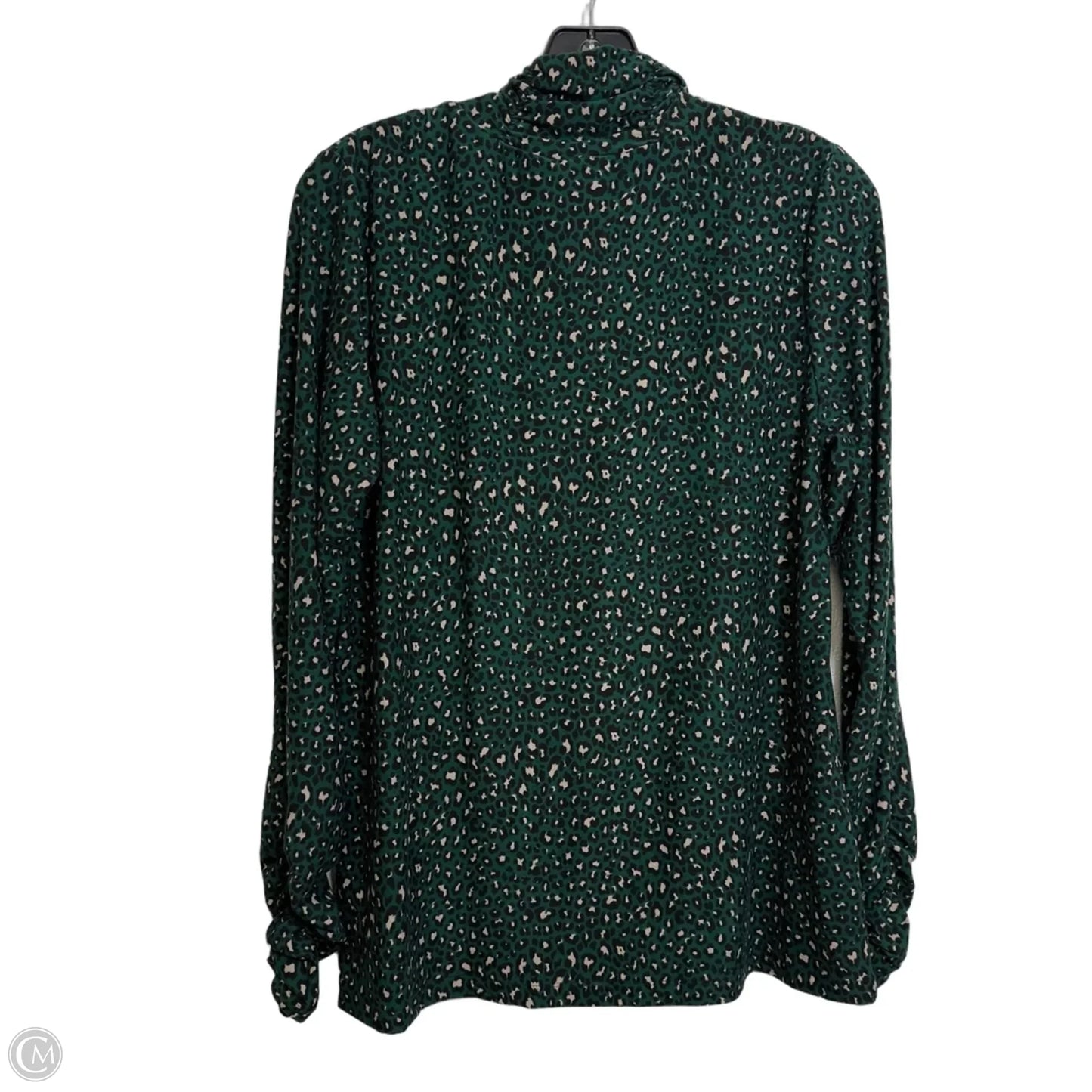 Top Long Sleeve By Susan Graver In Green, Size: S