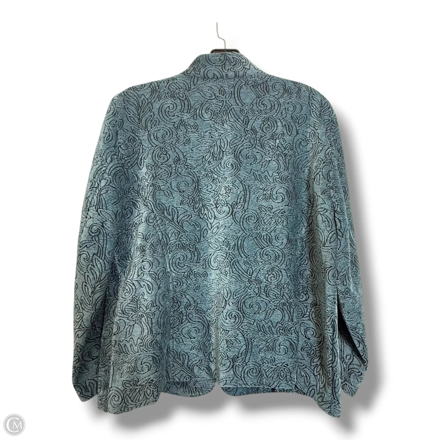 Blazer By Christopher And Banks In Blue & Brown, Size: L