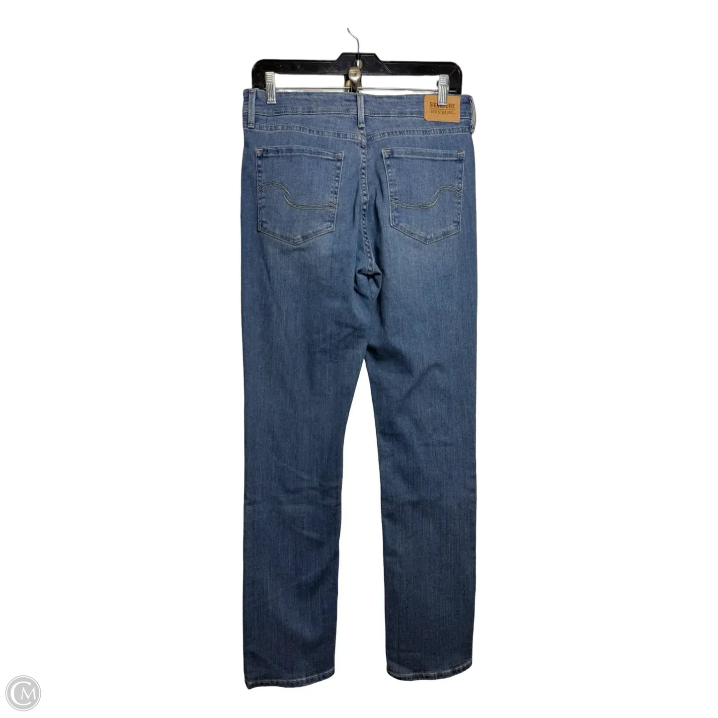 Jeans mid rise Straight By Levis In Blue, Size: 8