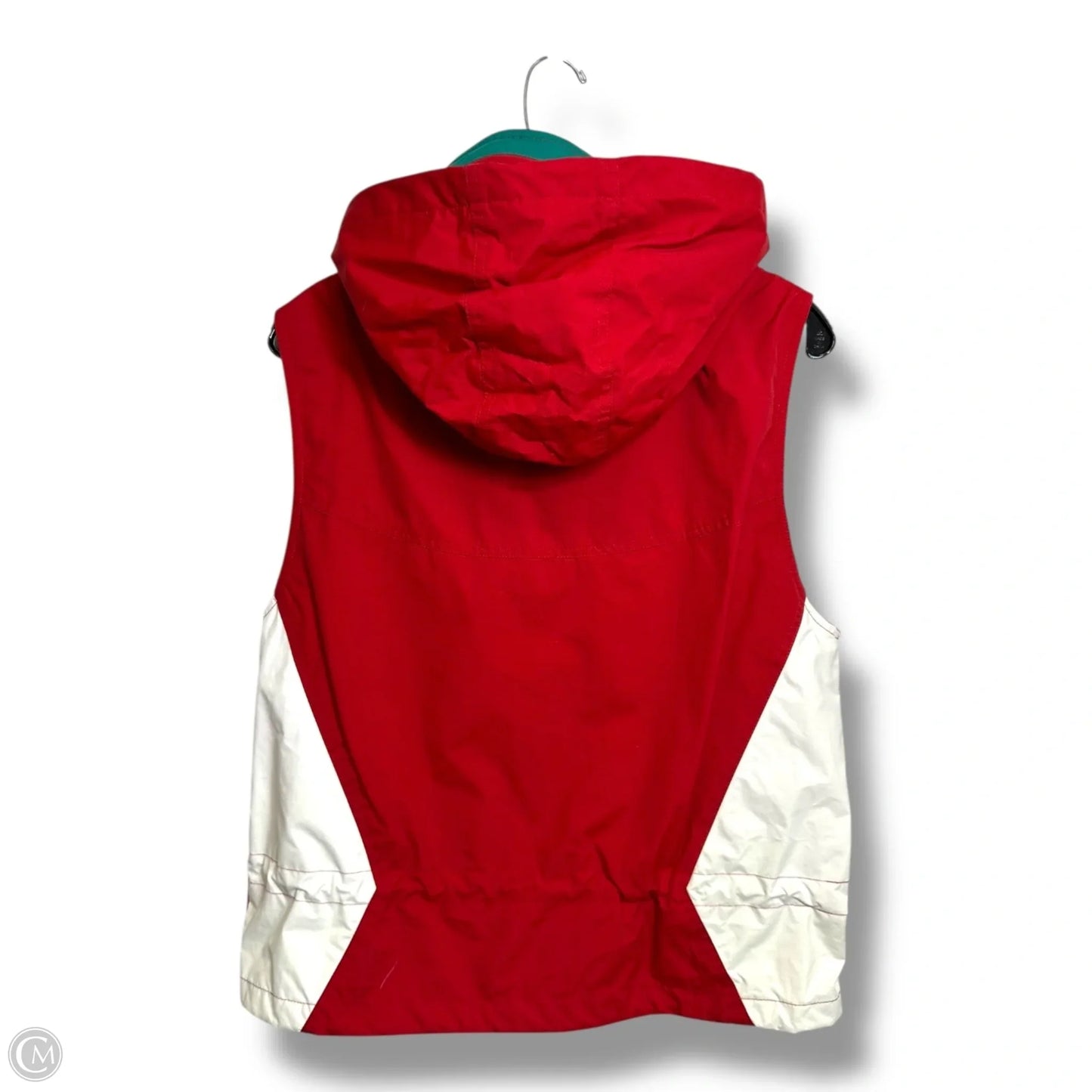 Vest Faux Fur & Sherpa By Asos In Red, Size: 4