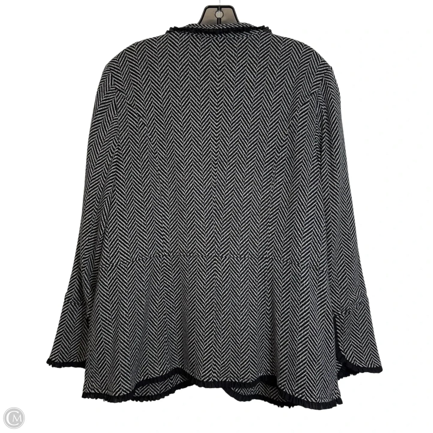 Blazer By Chicos In Black, Size: Xl