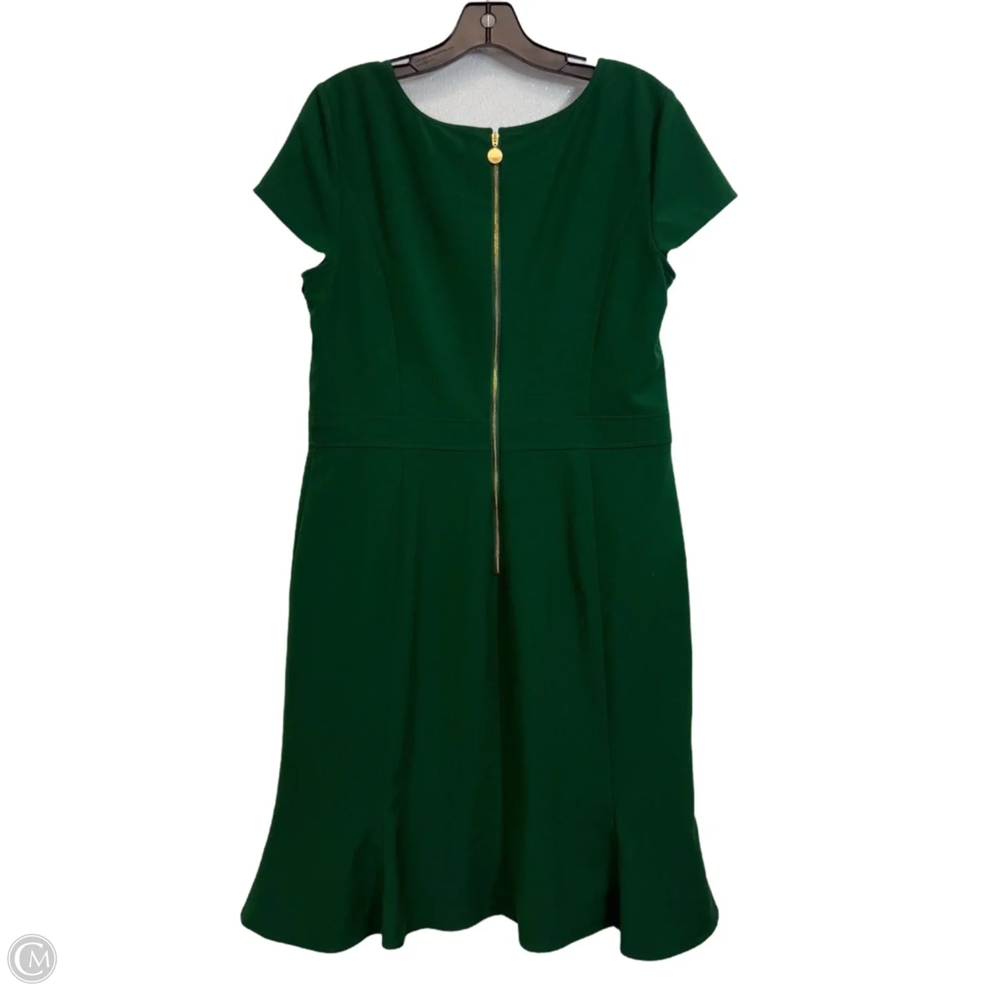 Dress Casual Maxi By Ellen Tracy In Green, Size: 14