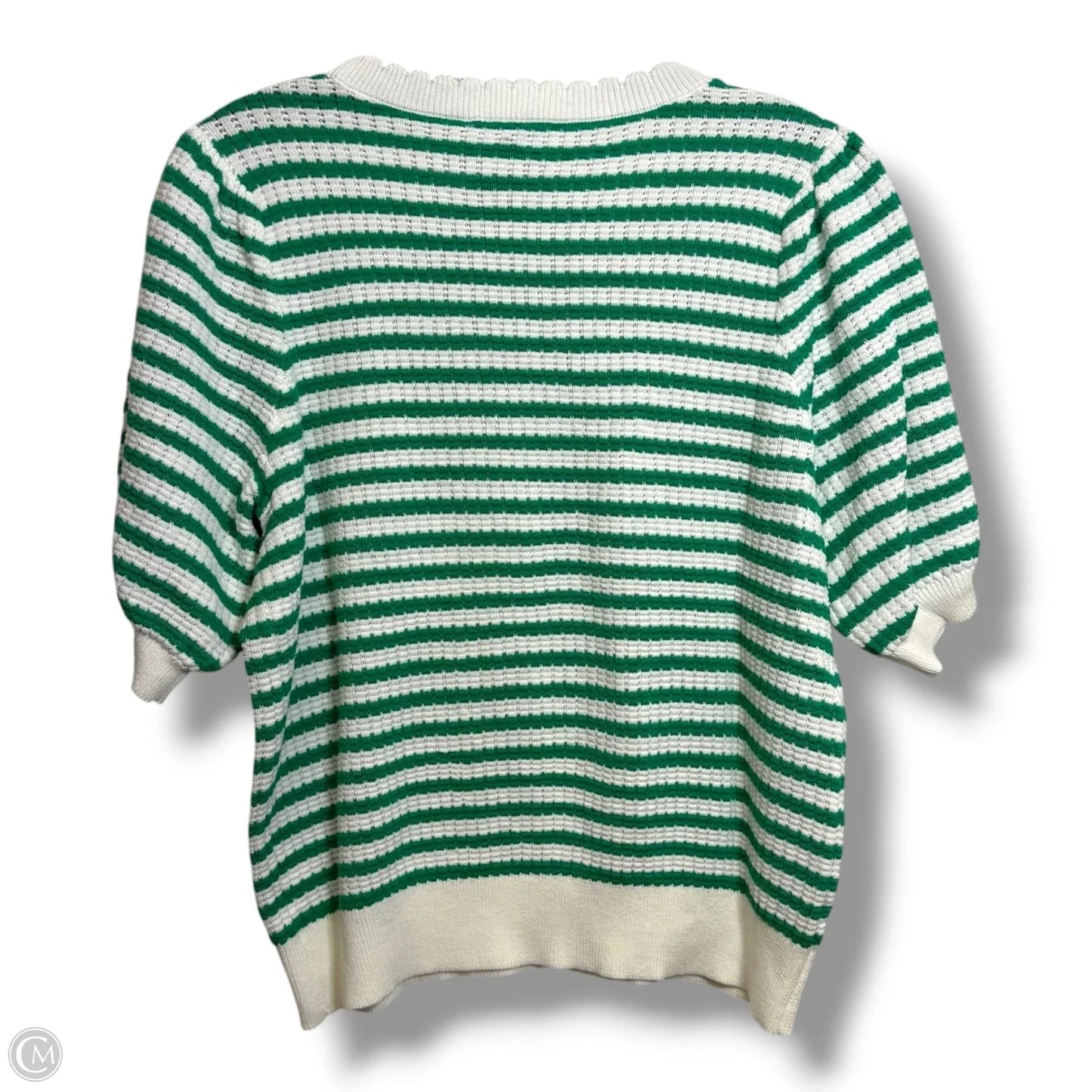 Sweater By Draper James In Striped Pattern, Size: Xl