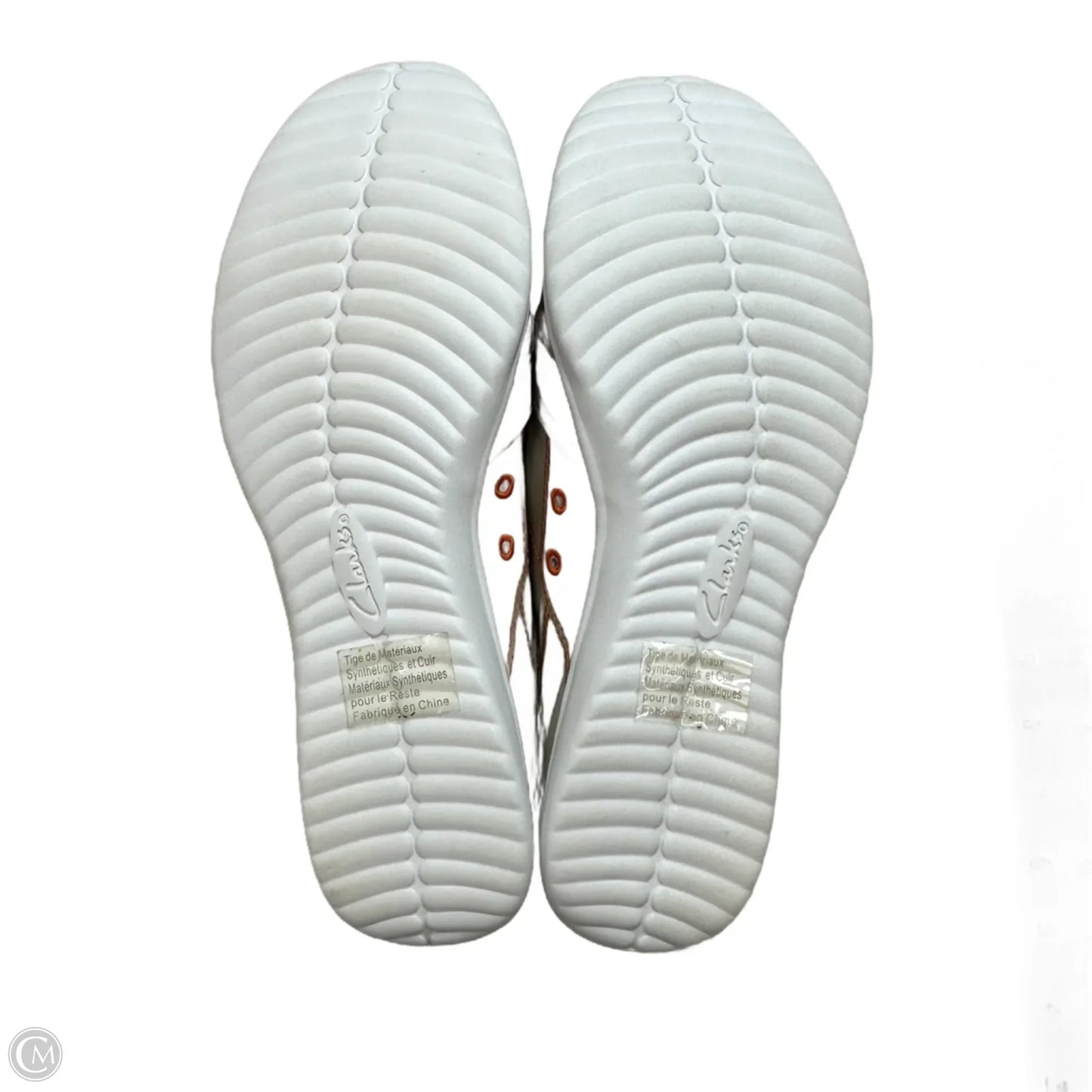 Shoes Sneakers By Clarks In Brown, Size: 8.5