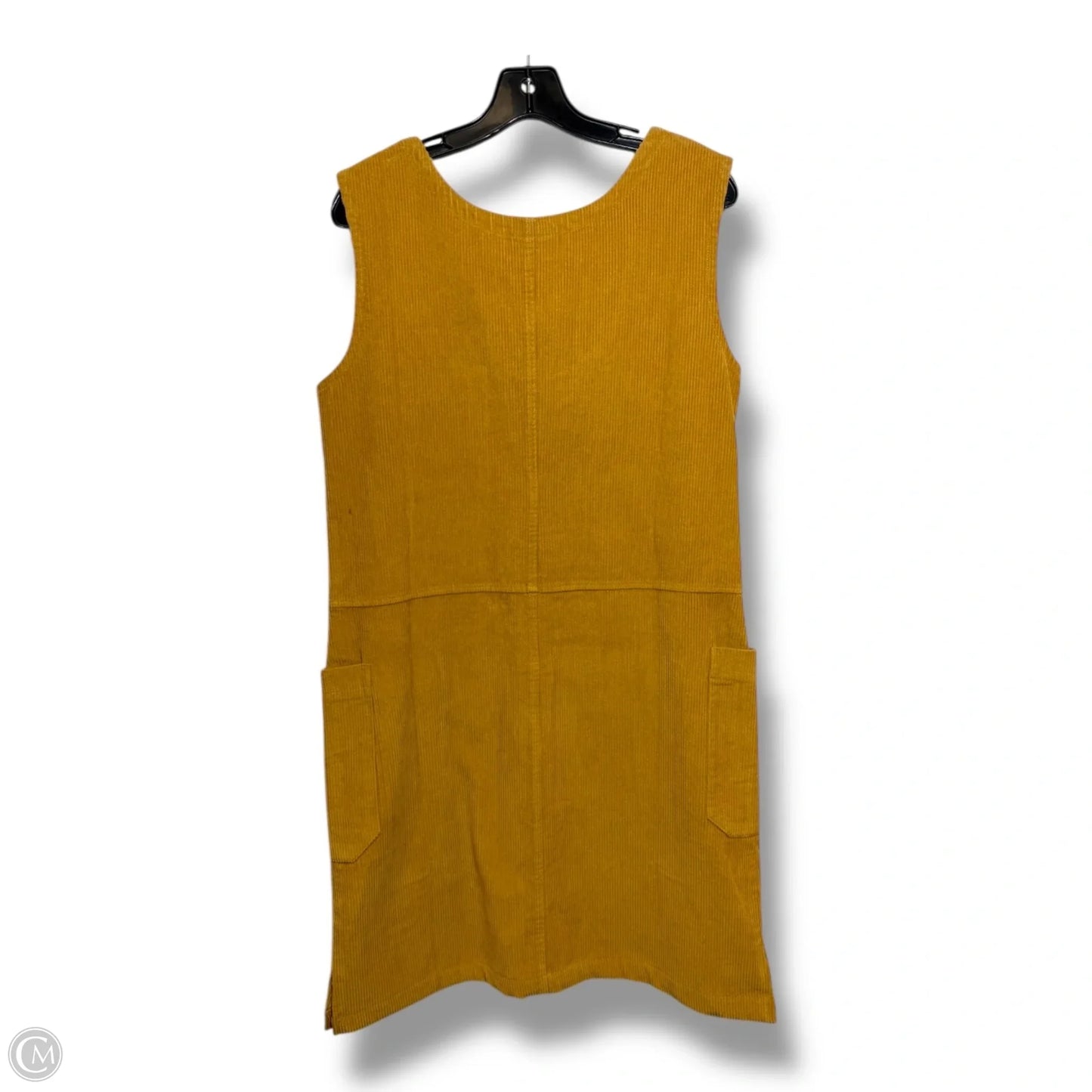 Dress Casual Midi By Clothes Mentor In Yellow, Size: S