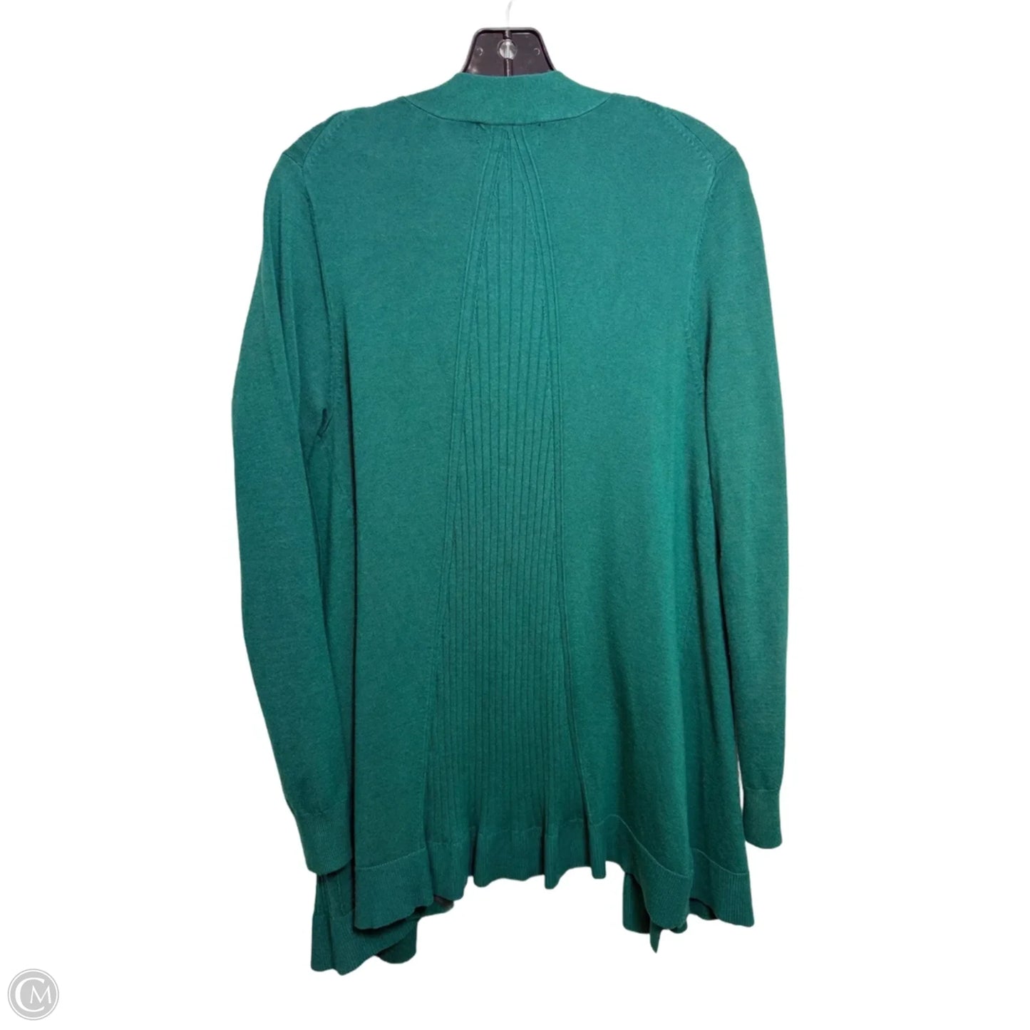 Cardigan By Liz Claiborne In Green, Size: M