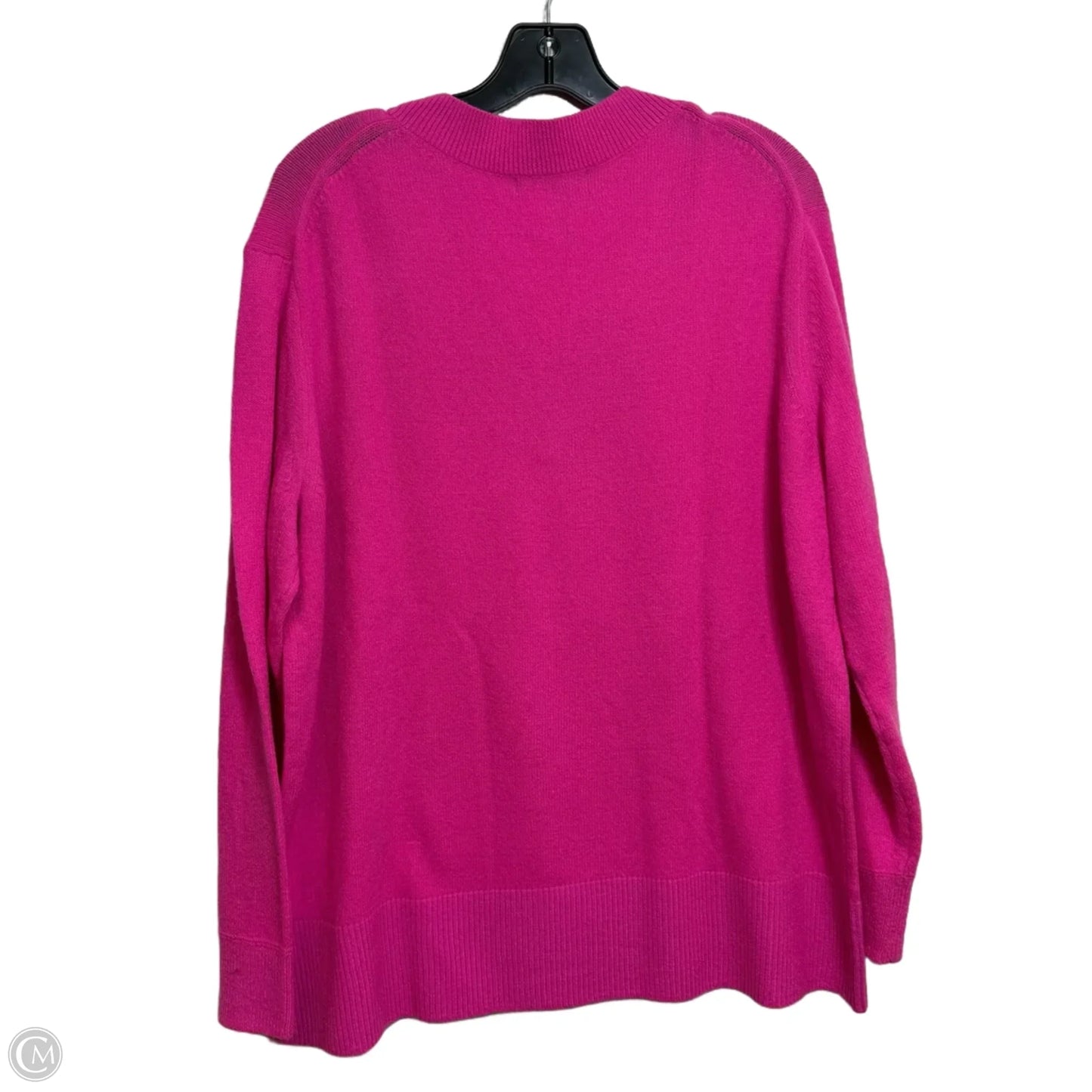 Top Long Sleeve By Banana Republic In Pink, Size: L