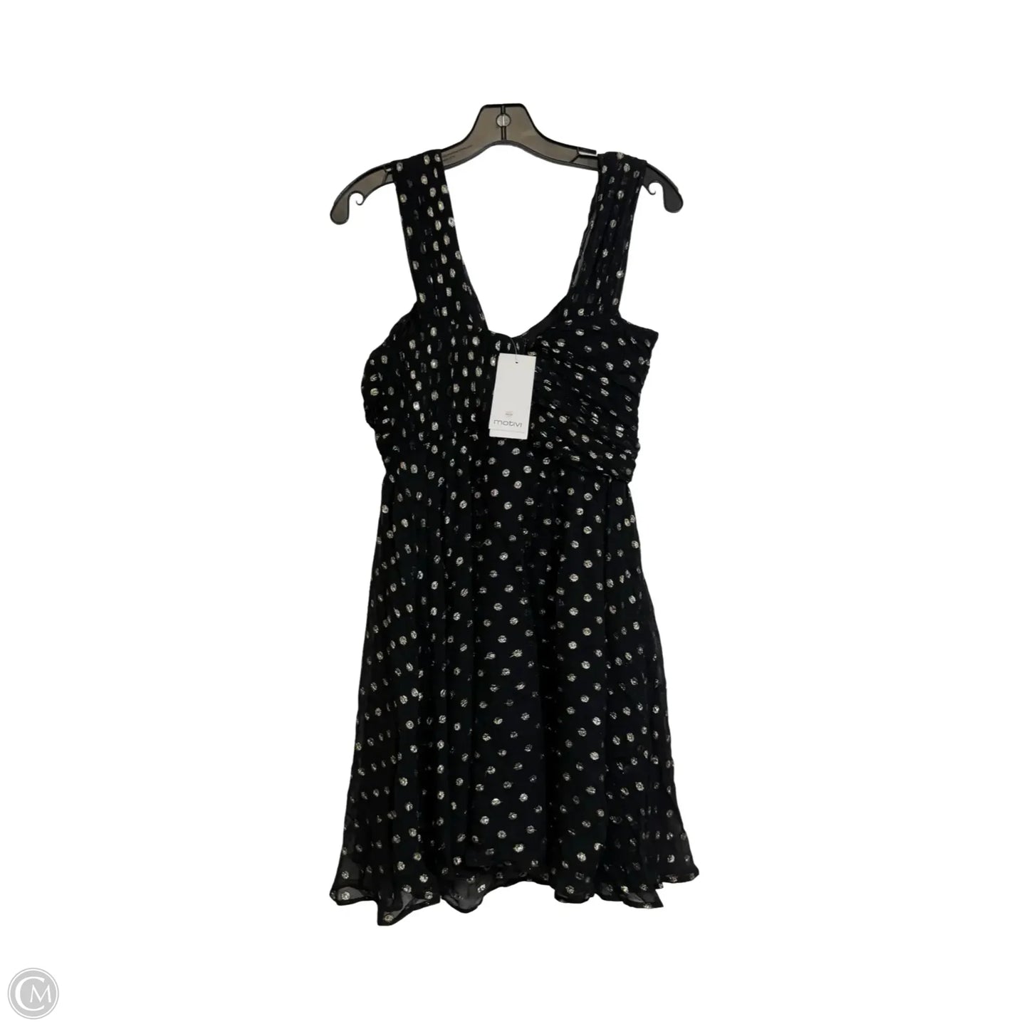 Dress Casual Midi By Clothes Mentor In Polkadot Pattern, Size: 10