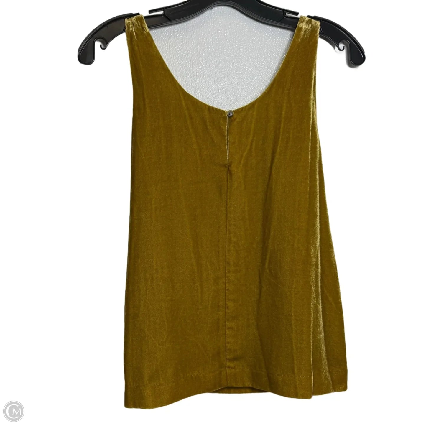 Top Sleeveless By J. Crew In Yellow, Size: 0