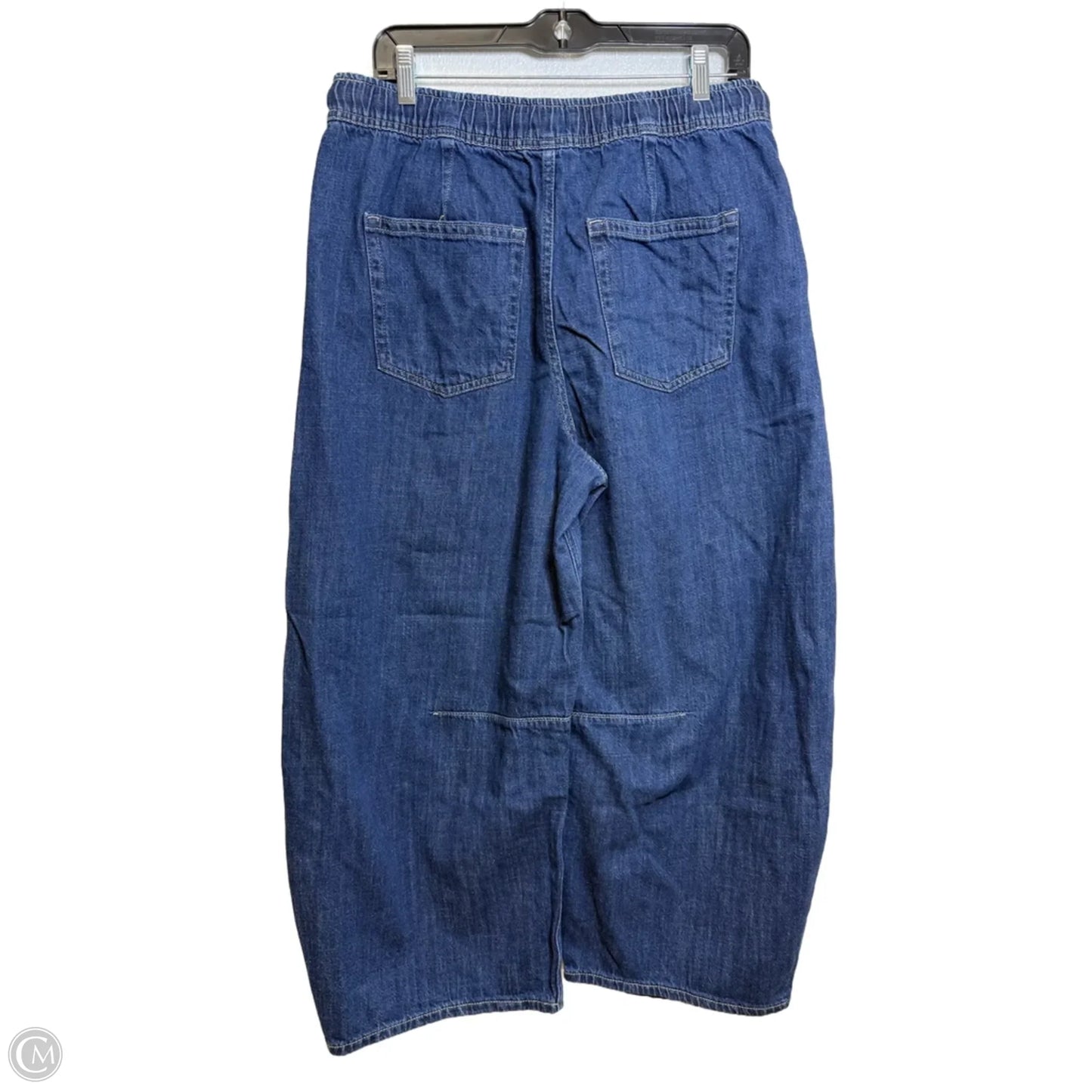 Jeans Boot Cut By Gap In Blue Denim, Size: M