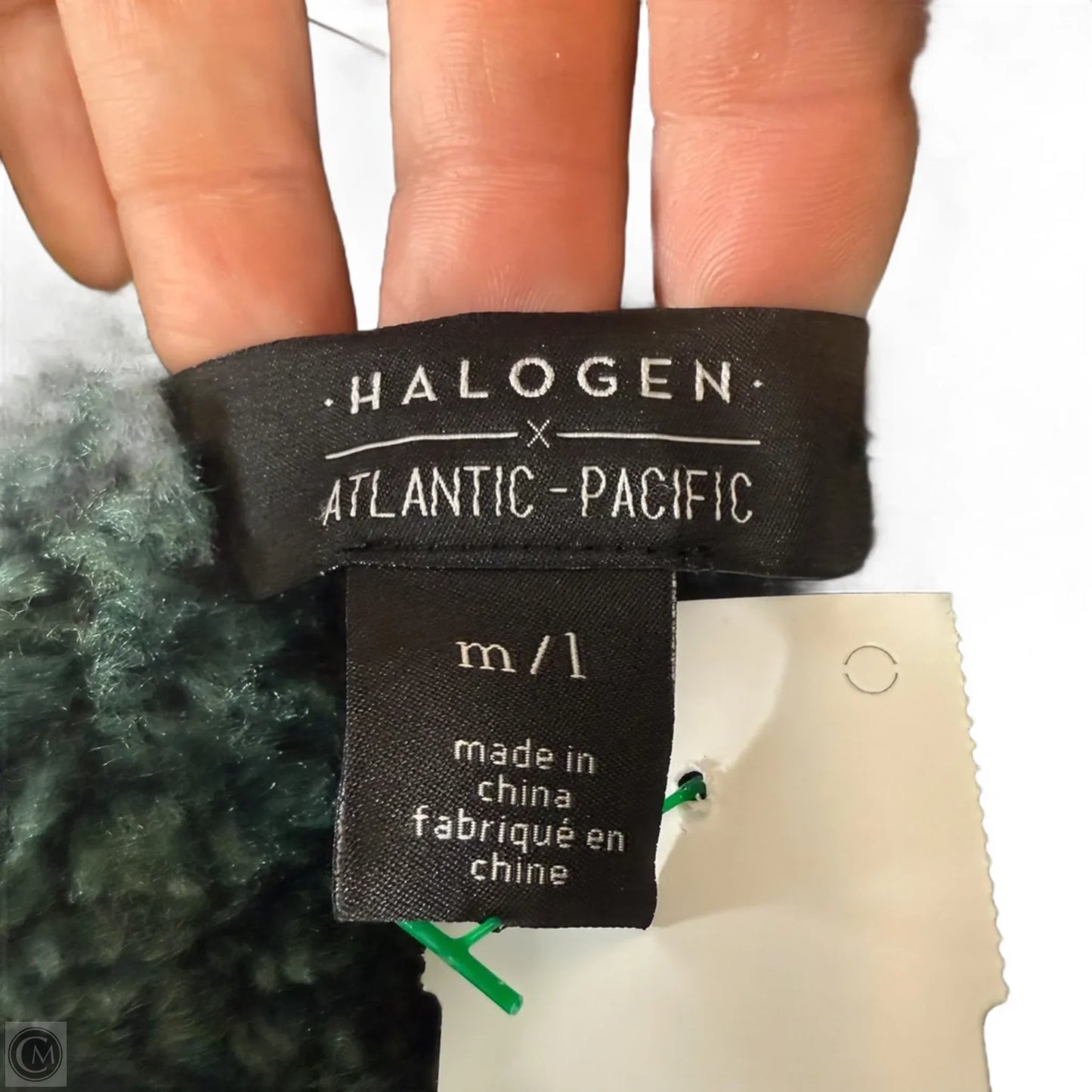 Jacket Other By Halogen In Green, Size: M/L