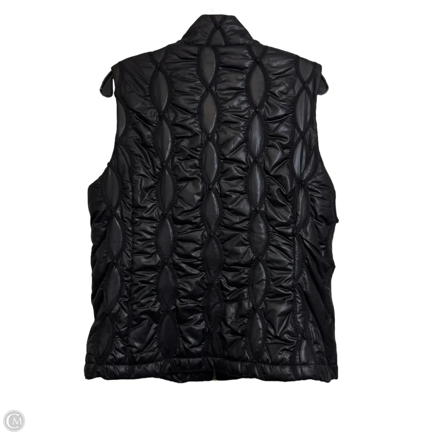 Vest Designer By Michael Kors In Black, Size: L
