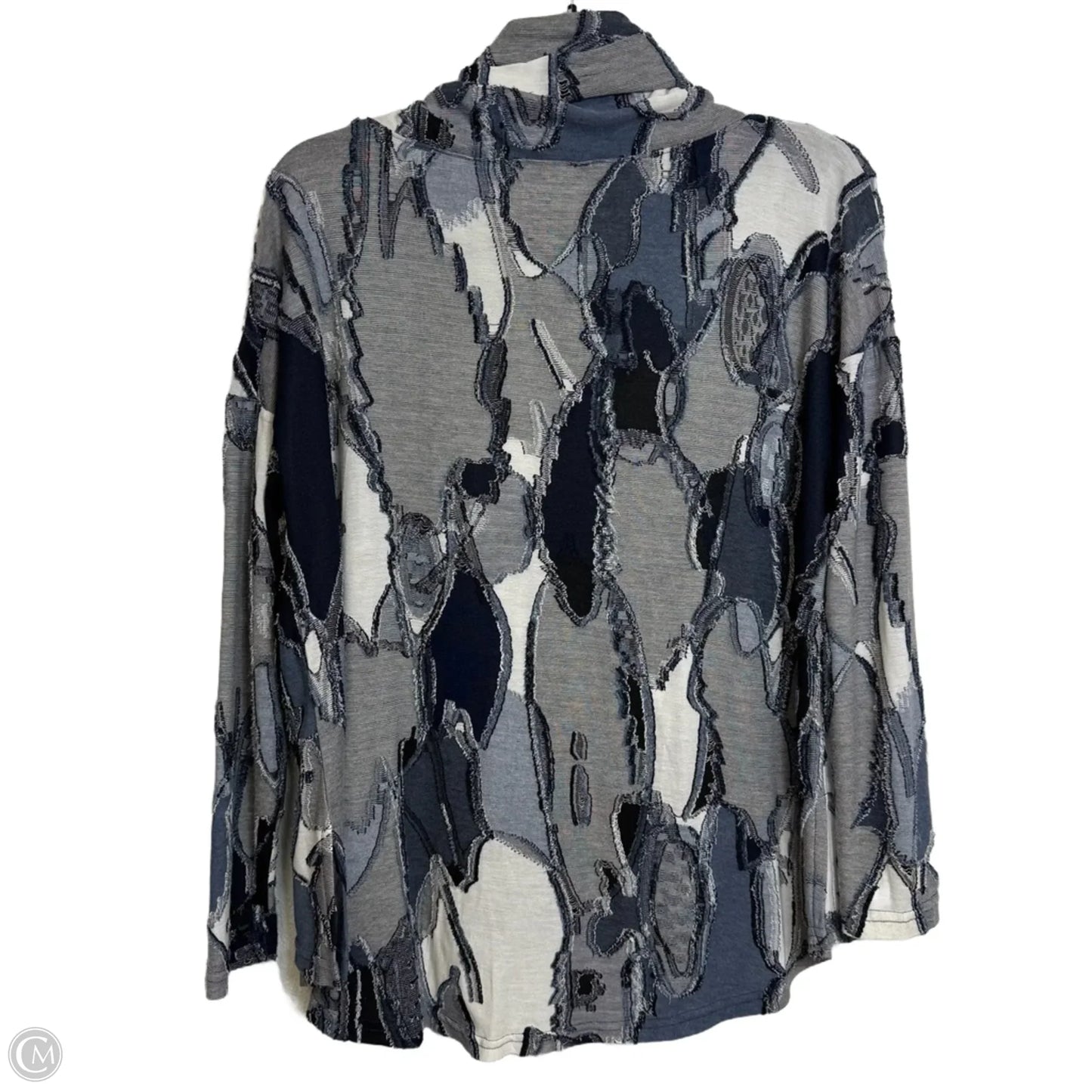 Top long sleeve By Clothes Mentor In Blue, Size: Xs
