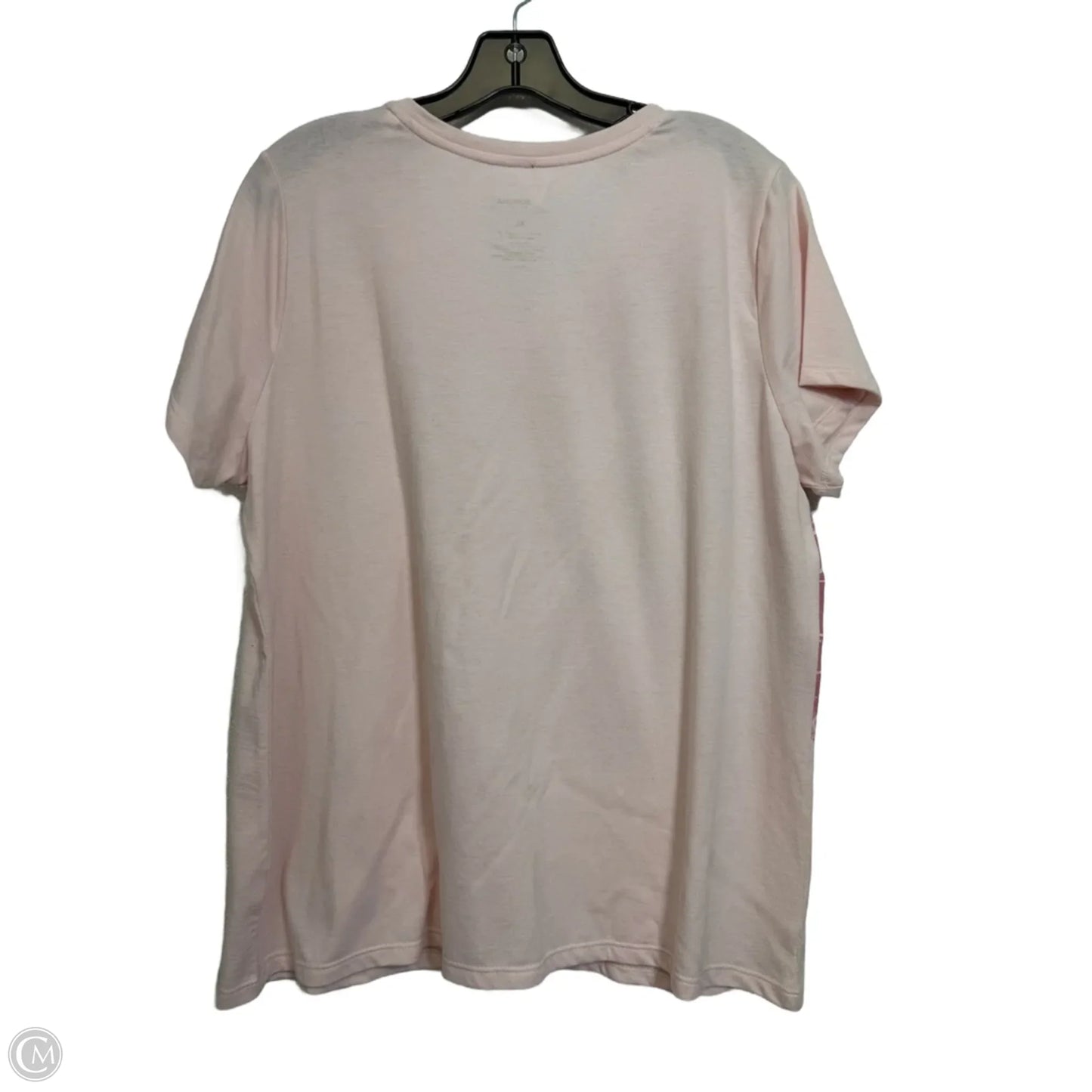 Top Short Sleeve By Sonoma In Pink, Size: Xl