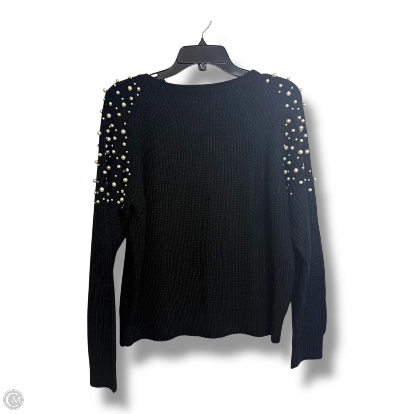 Sweater By Aqua In Black, Size: L