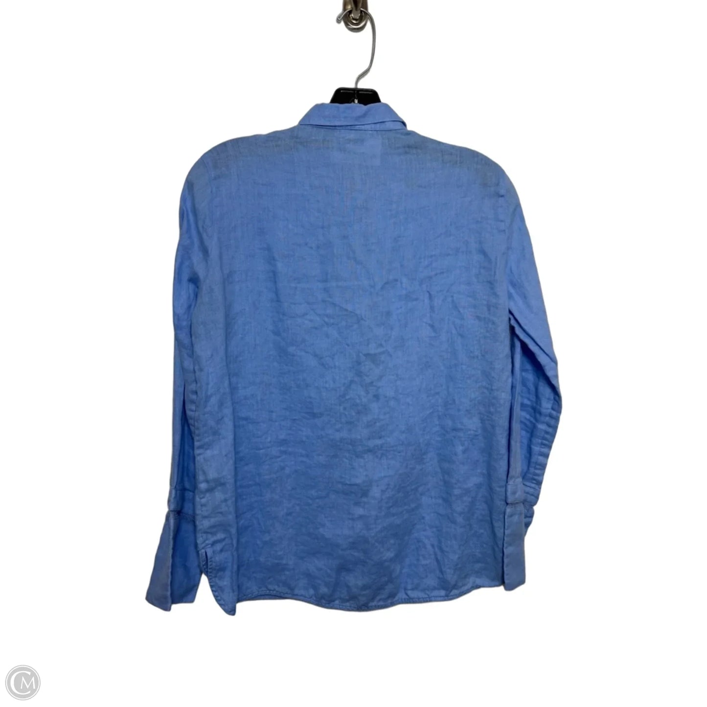 Top Long Sleeve By mossimo dutti In Blue, Size: 6