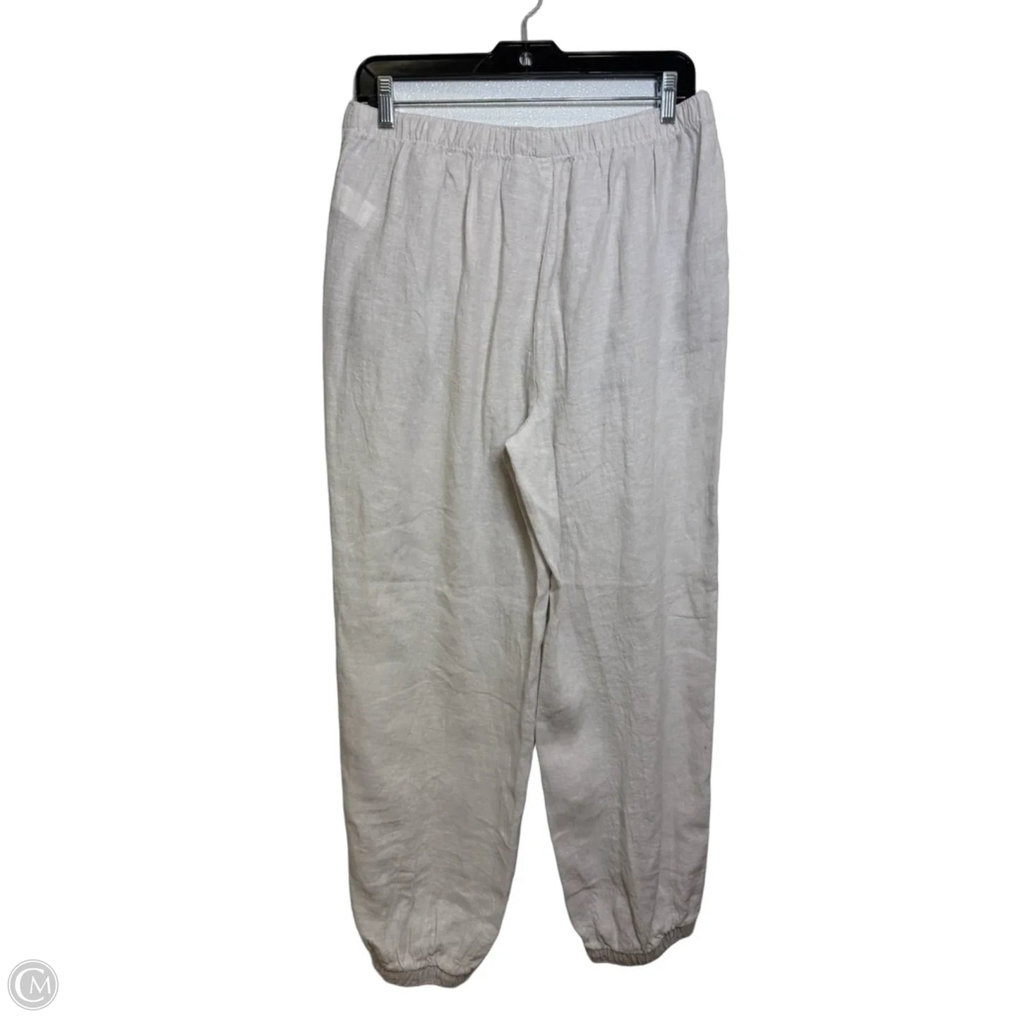 Pants Linen By Joie In Beige, Size: L