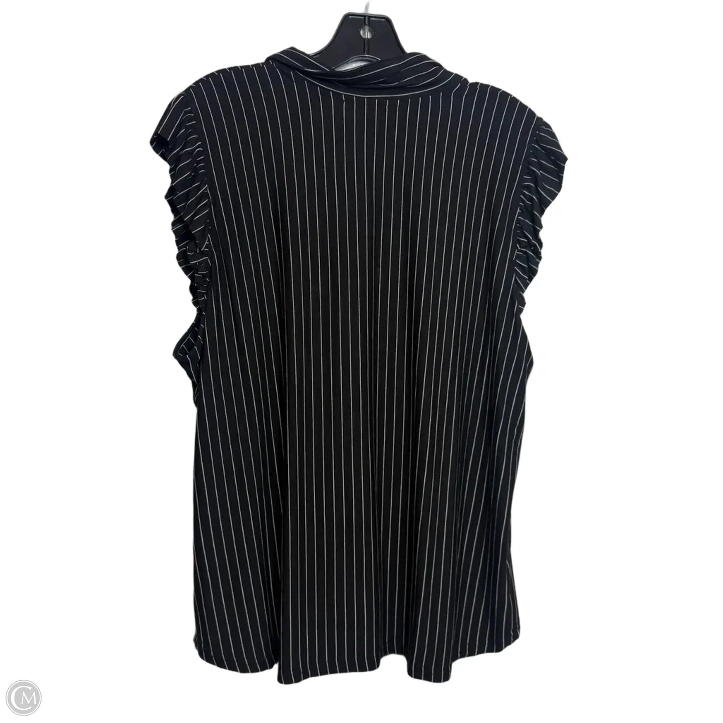 Top Sleeveless By Modern Works In Black, Size: Xl