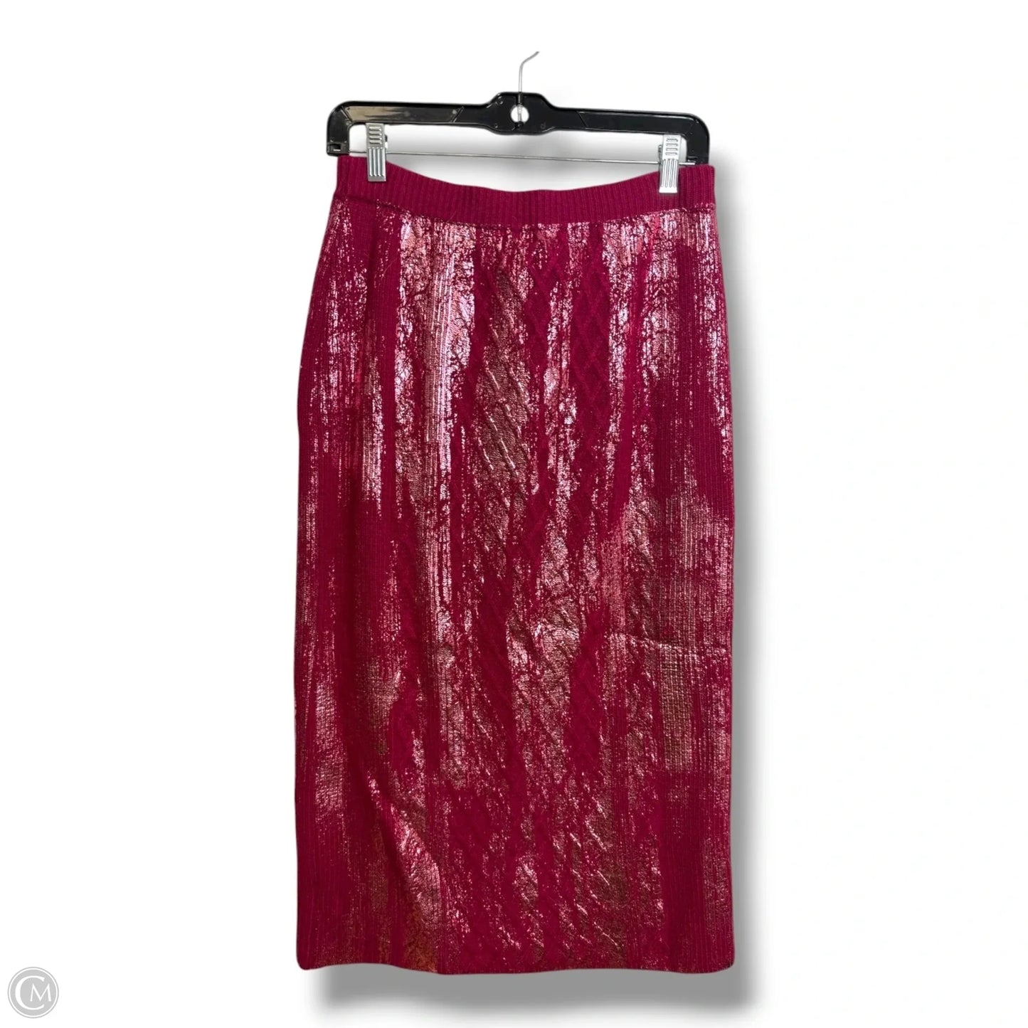 Skirt Midi By Anthropologie In Pink, Size: S