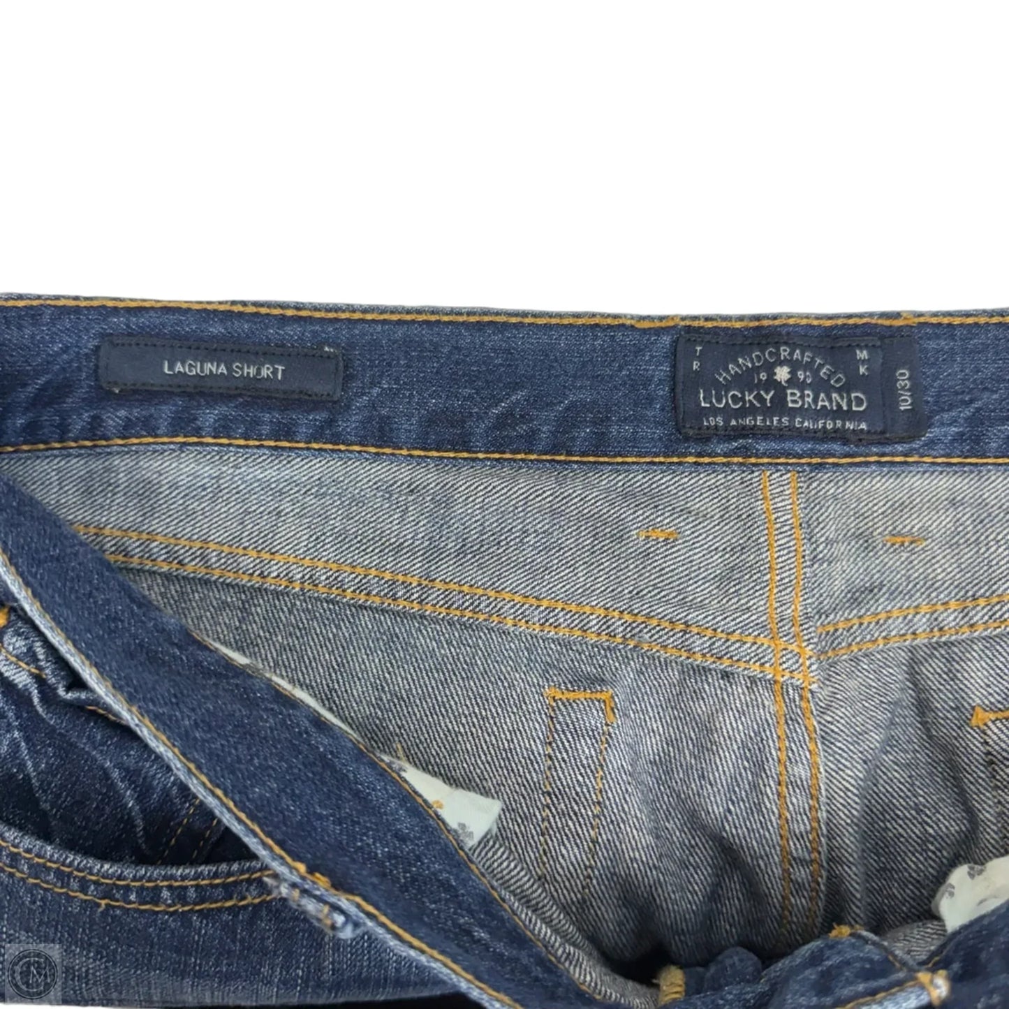 Shorts By Lucky Brand In Blue Denim, Size: 10