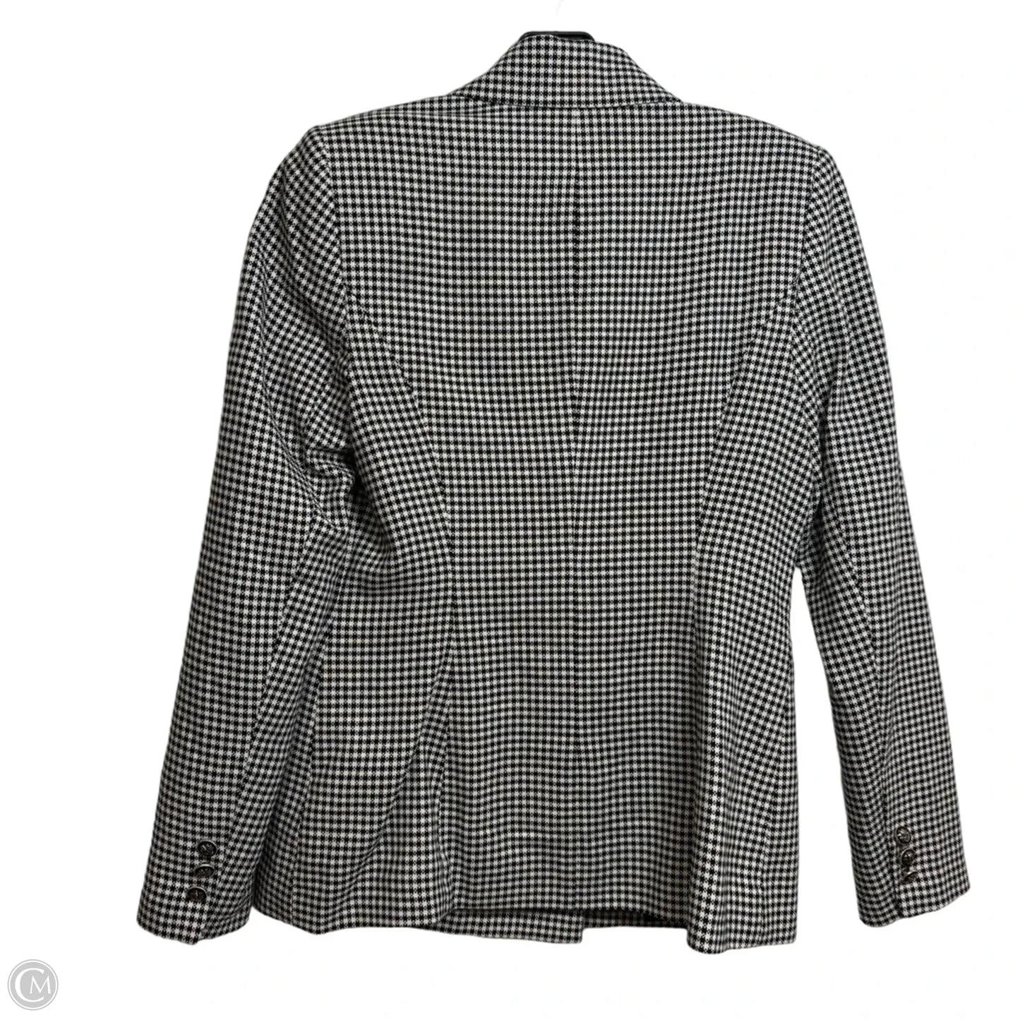 Blazer By Clothes Mentor In Plaid Pattern, Size: Sp
