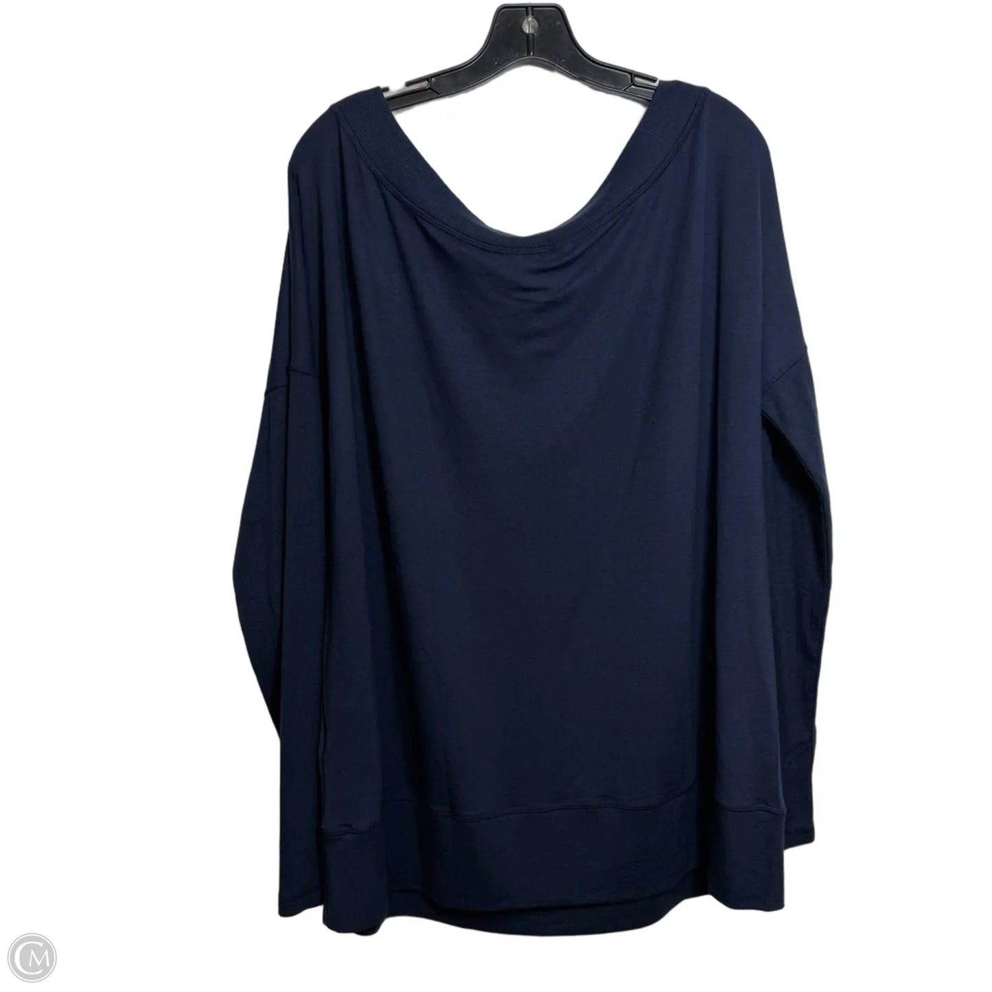 Top Long Sleeve By Athleta In Navy, Size: Xl