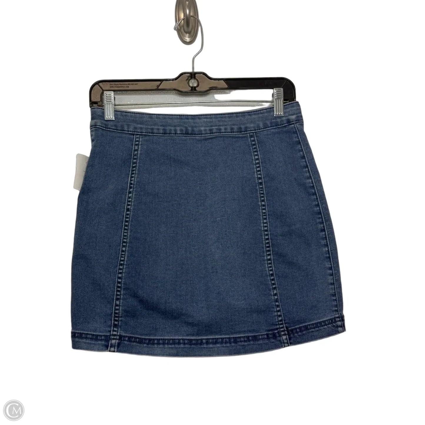 Skirt Mini & Short By Free People In Blue, Size: 4