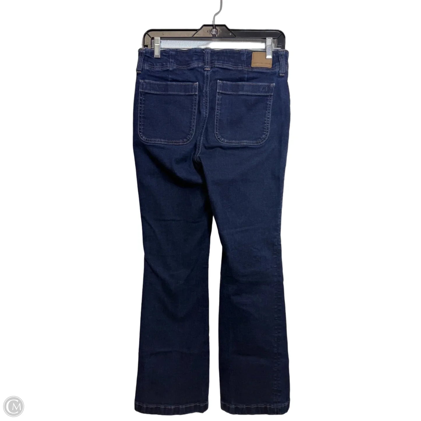 Jeans Flared By American Eagle In Blue Denim, Size: 6