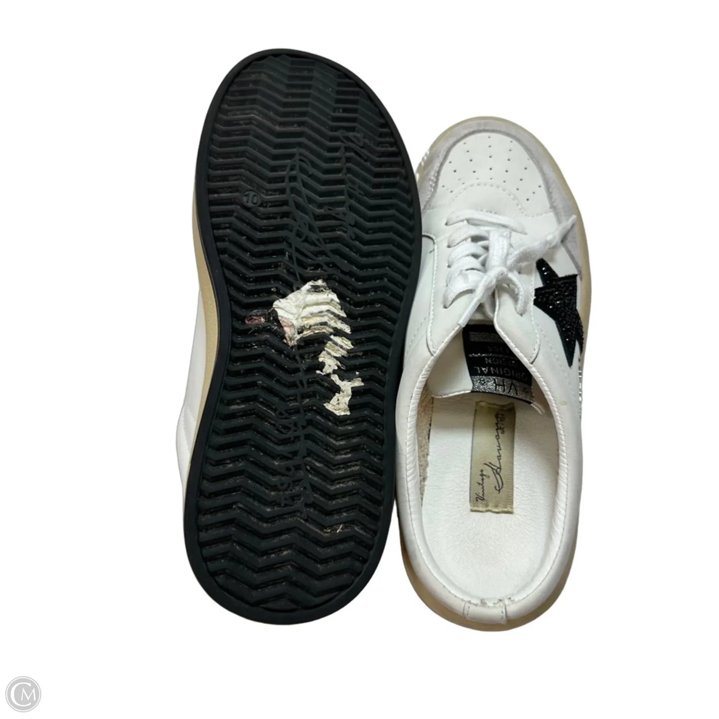 Shoes Athletic By Vintage Havana In White, Size: 10
