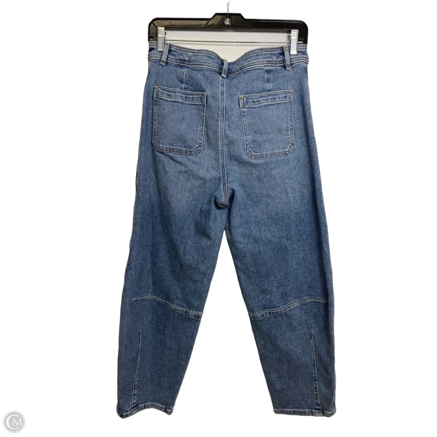 Jeans Wide Leg By Loft In Blue Denim, Size: 4