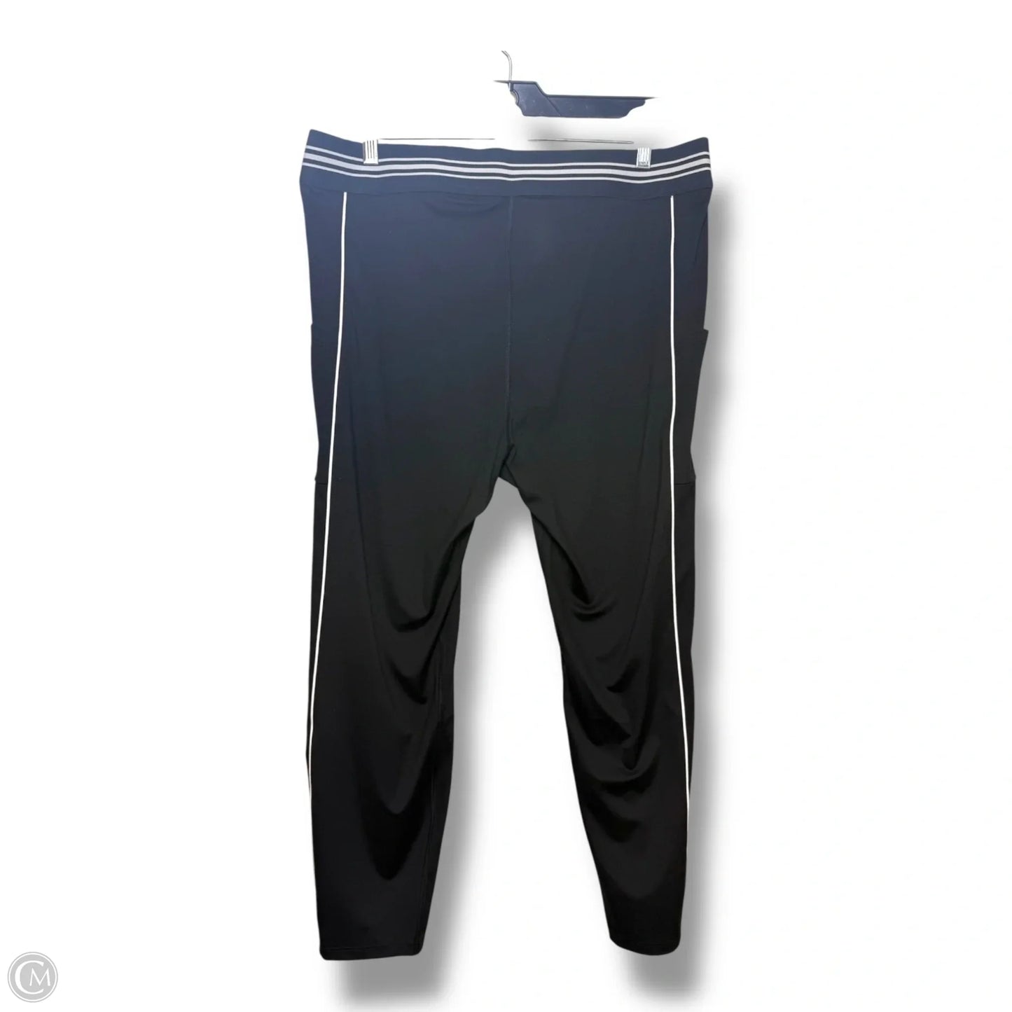 Athletic Pants By Lou And Grey In Black & White, Size: Xl