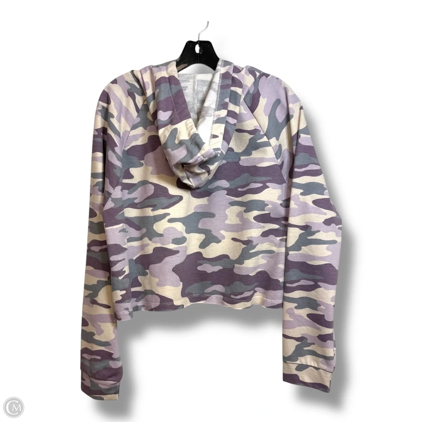 Sweatshirt Hoodie By Wild Fable In Camouflage Print, Size: L