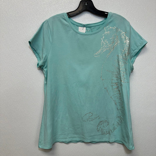 Top Short Sleeve By Coldwater Creek O  Size: L